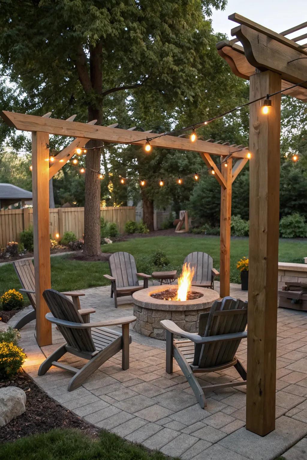 Make your fire pit the best relaxation area with these handy multi-use posts.