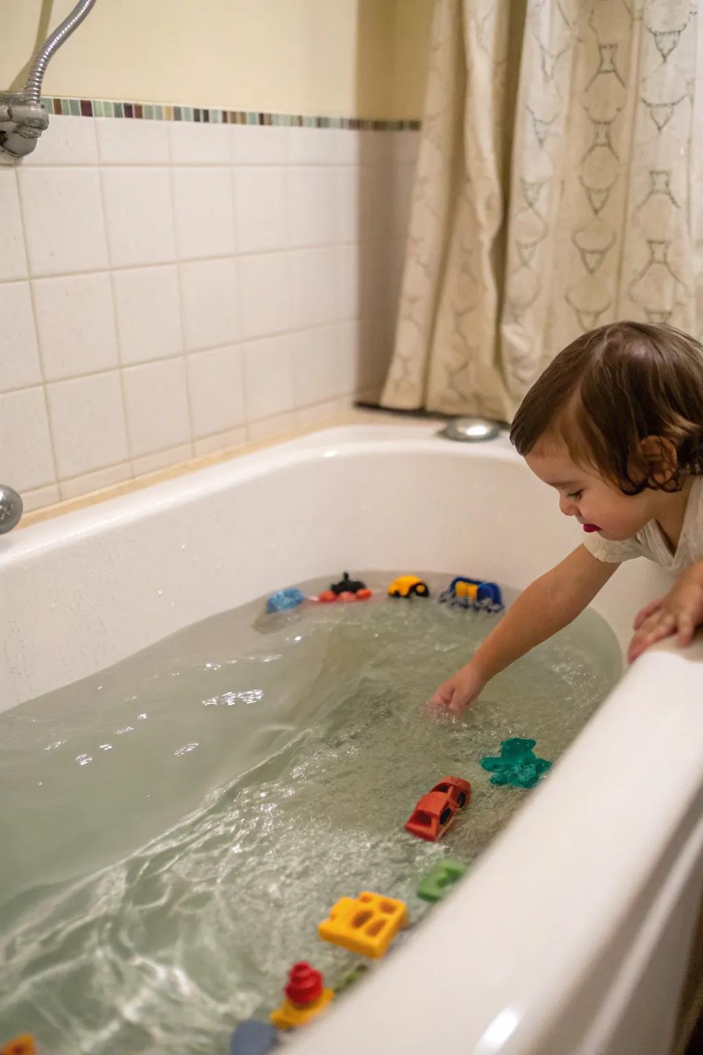 Make bath time a thrilling treasure hunt adventure.