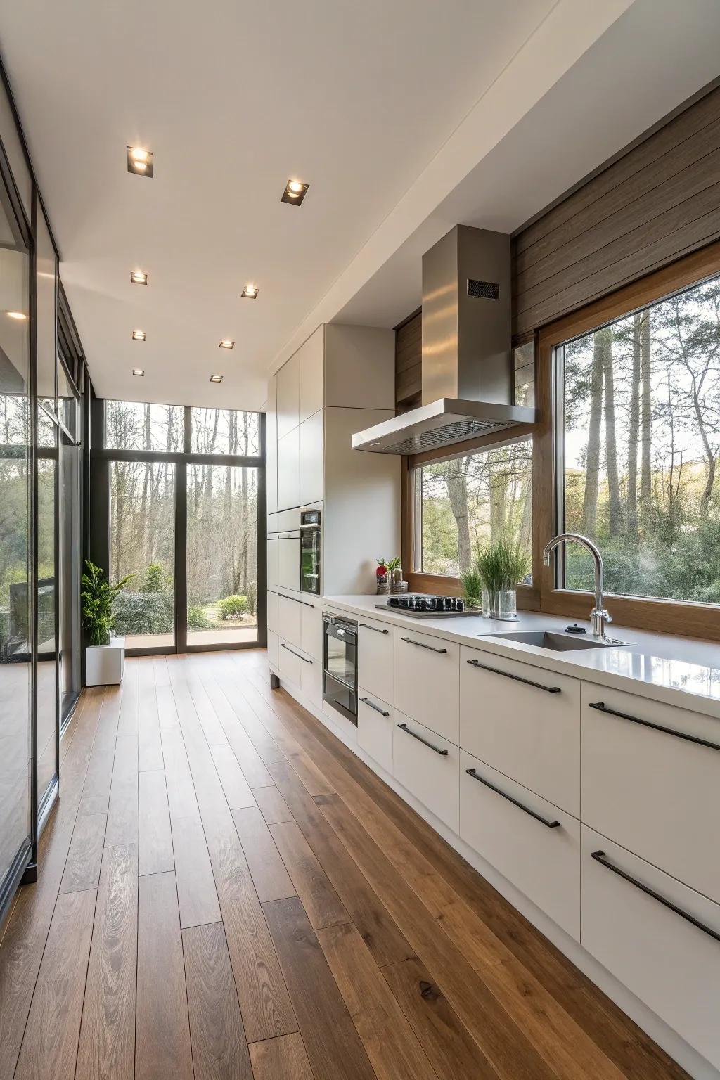 Composite wood provides the beauty of wood with enhanced durability.