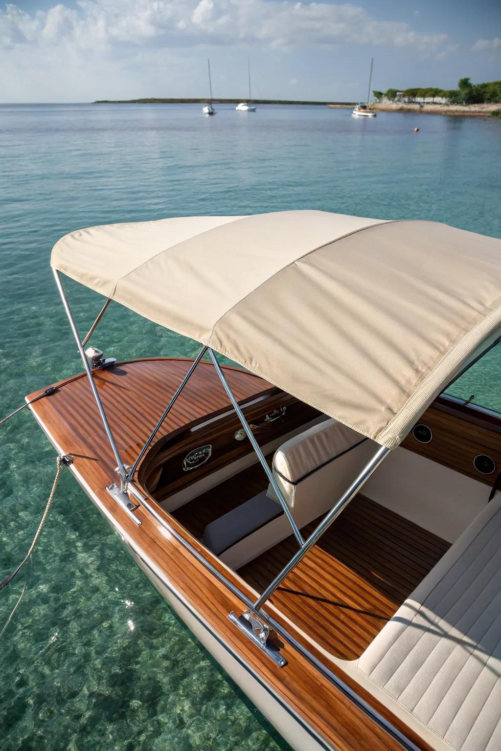 Take your boating to the next level with a custom sun top addition&mdash;where skill meets comfort.