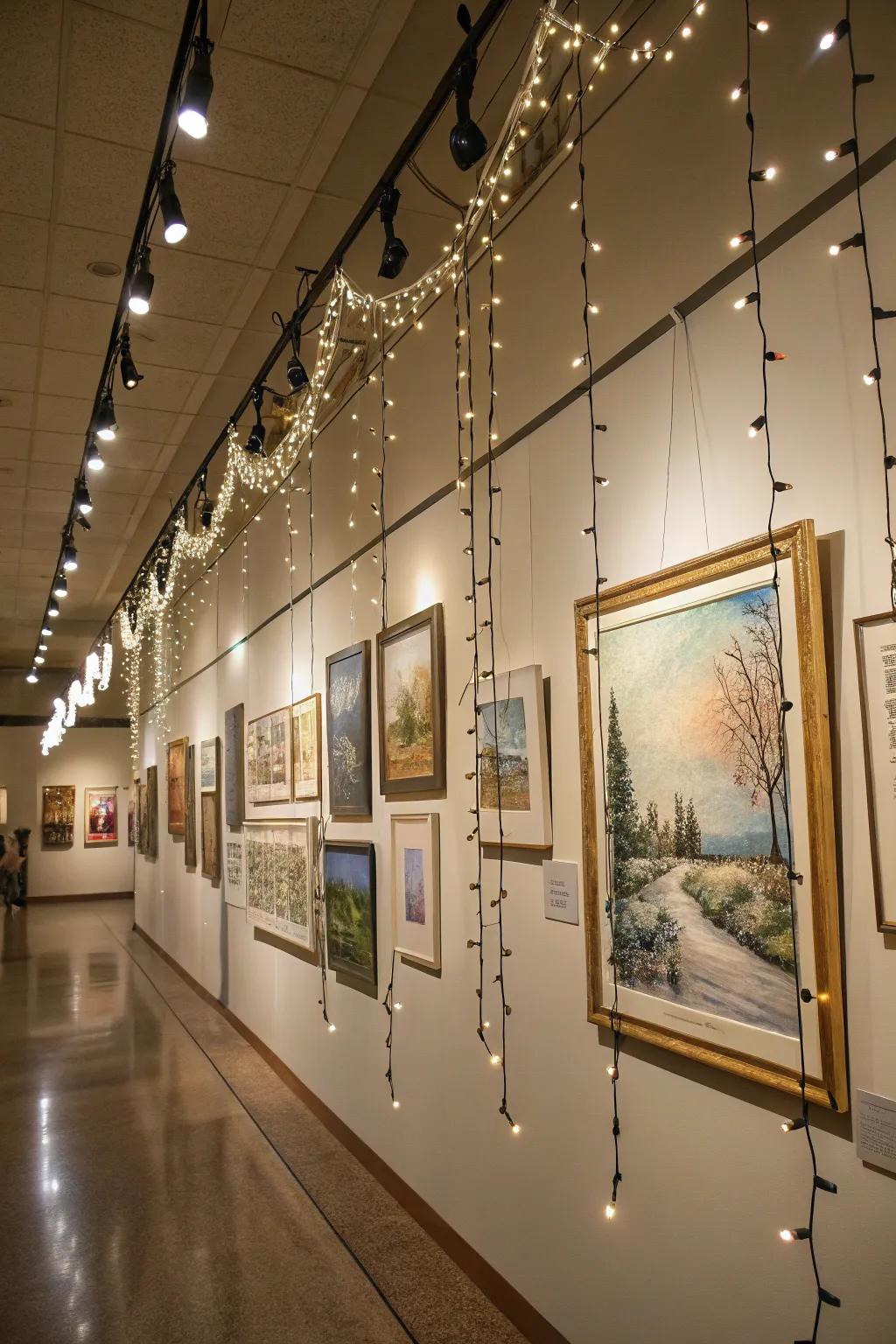 Morph your space into an art gallery with adaptable cable illumination.