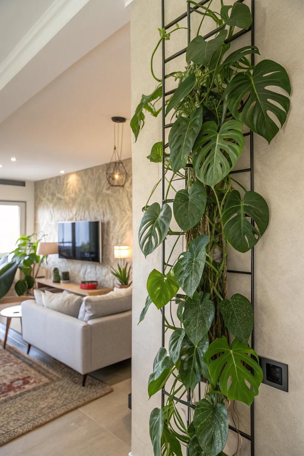 Turn your wall into a thriving piece of artwork