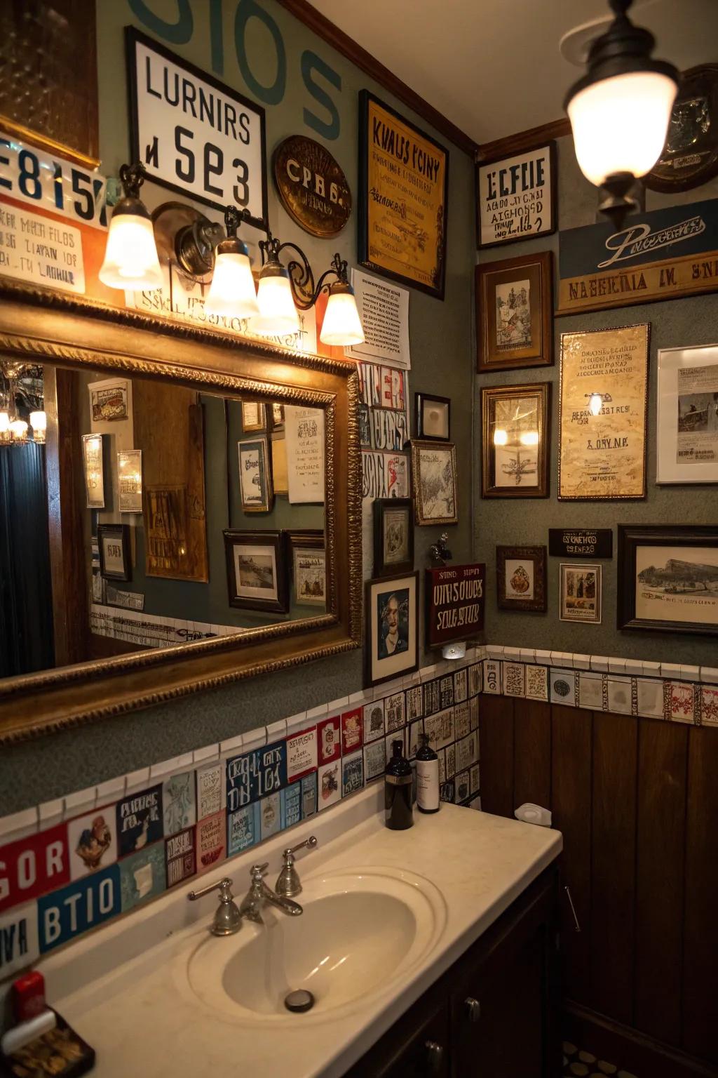 Varied decor infuses charm and personality into your area.