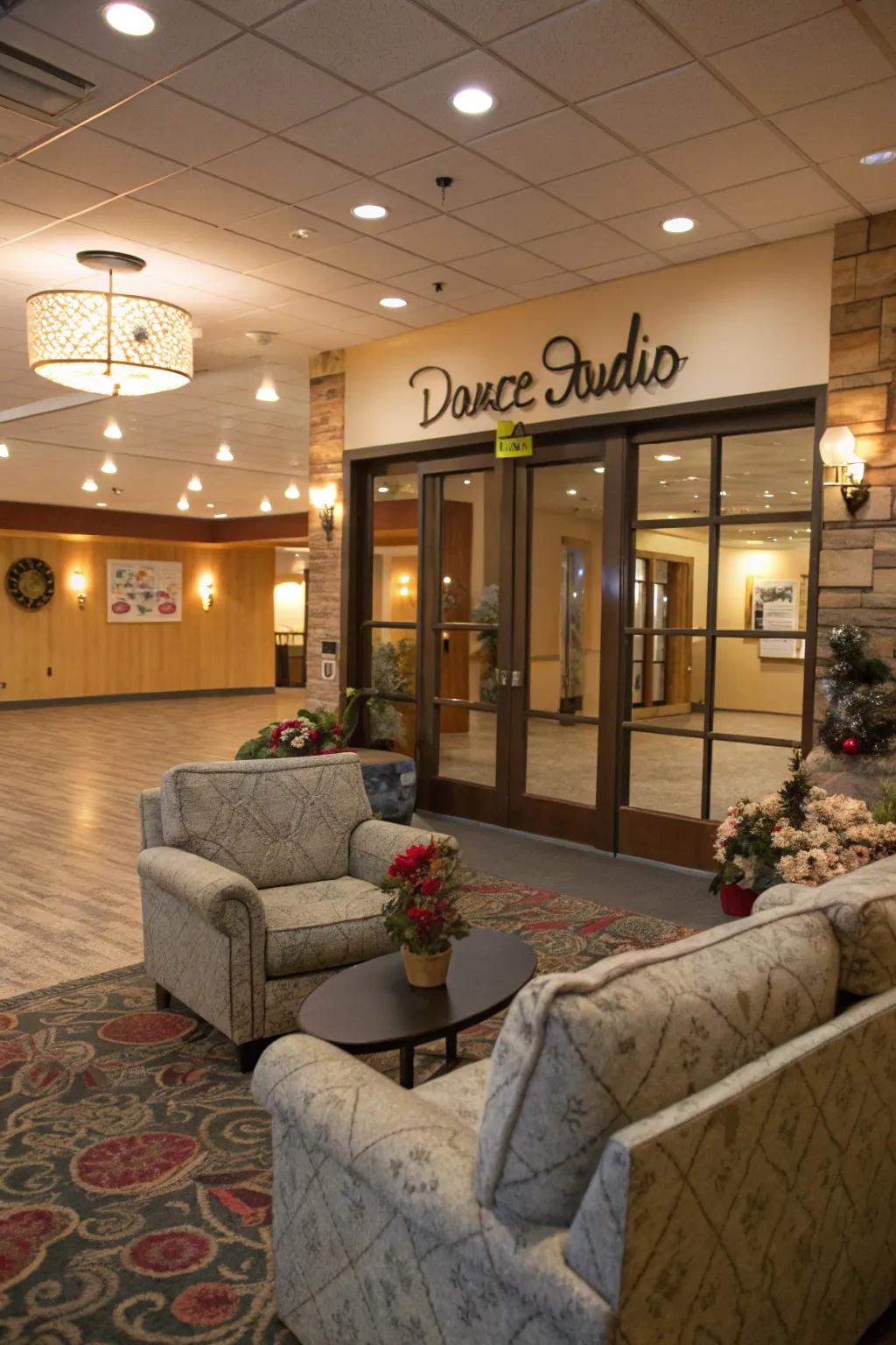 Inviting seating turns your entryway into an appealing area.