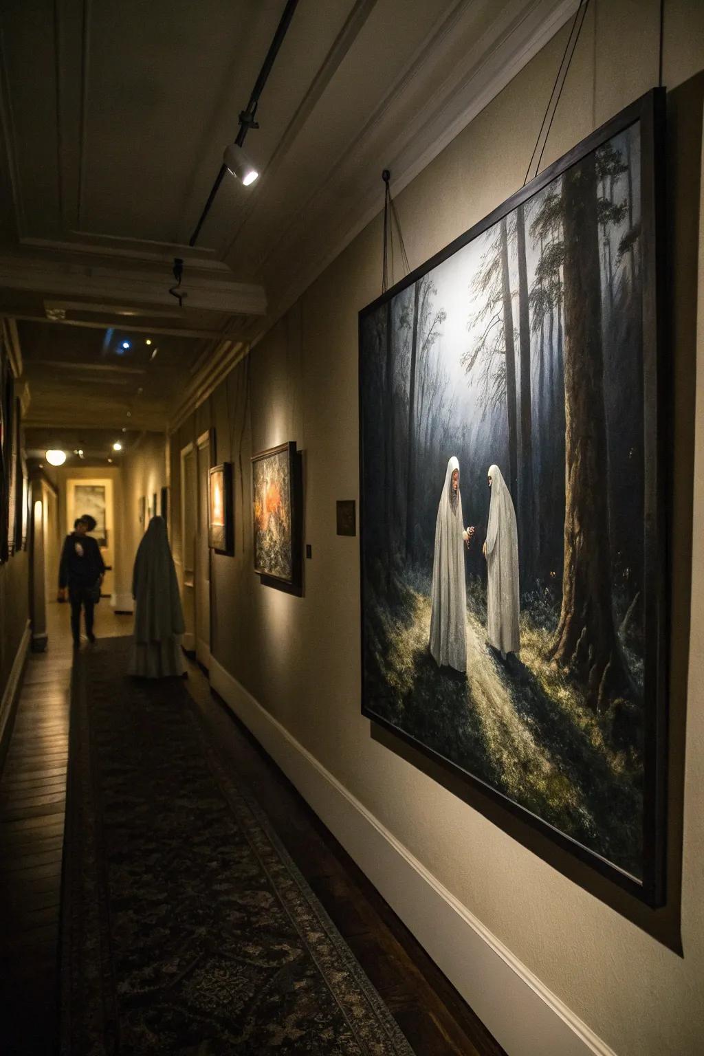 Awaken the arcane through ethereal figures populating a sylvan expanse