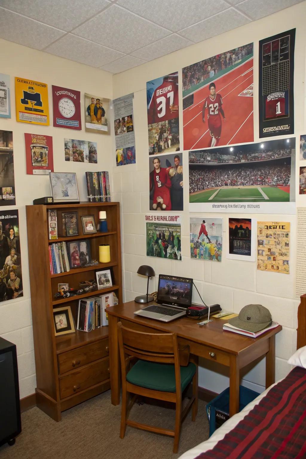 Customize your room with artwork that shows off your passions.