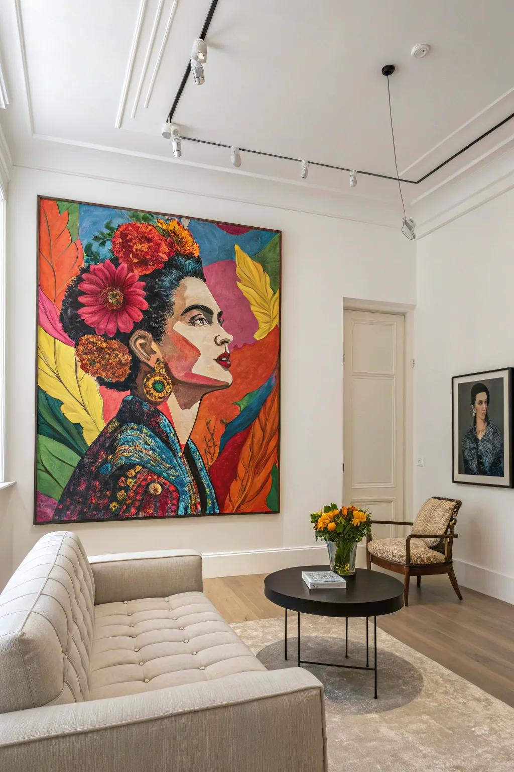 High contrast hues can introduce dynamic energy to any setting.