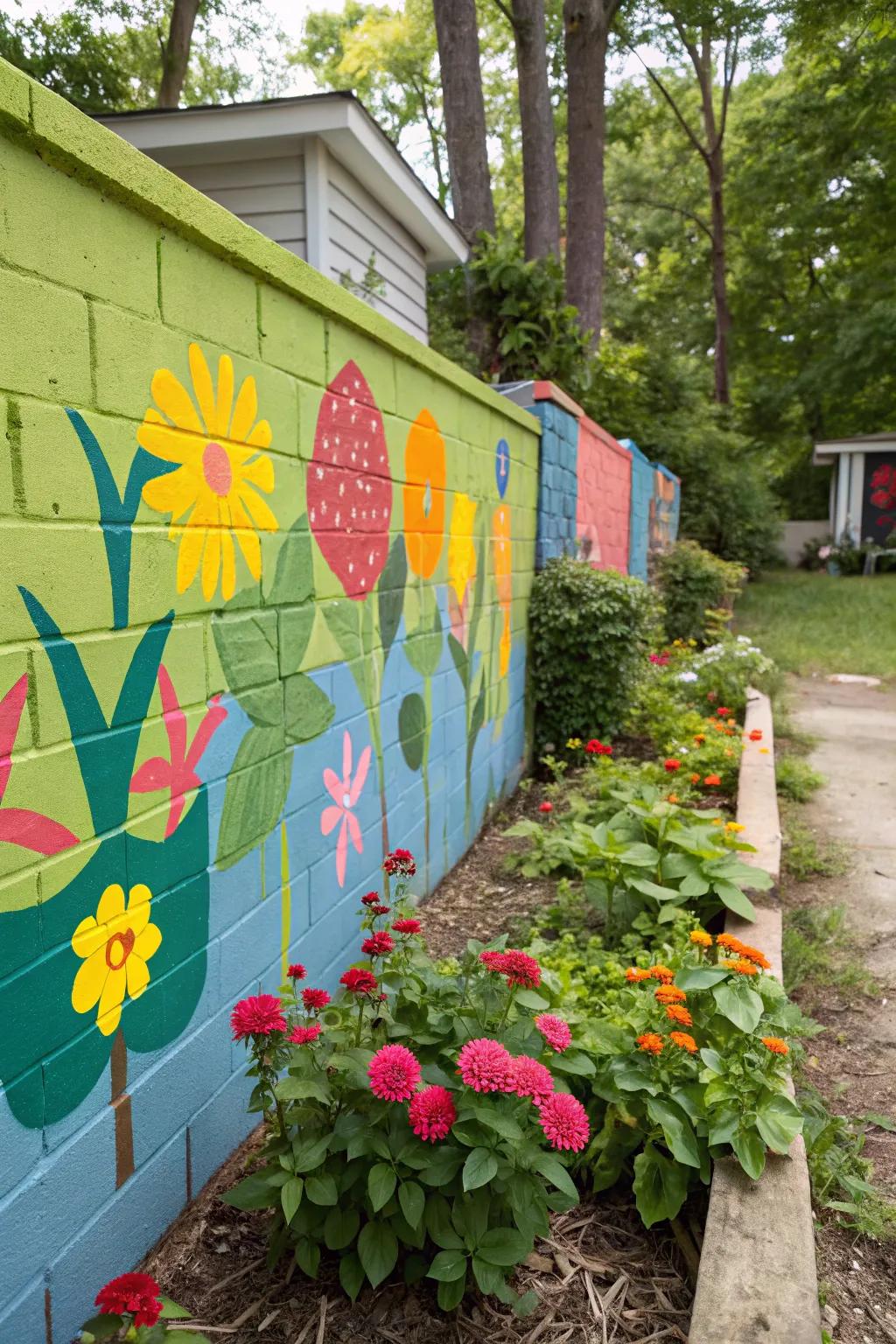 Daring paint colors can transform a plain wall into a captivating focal point.