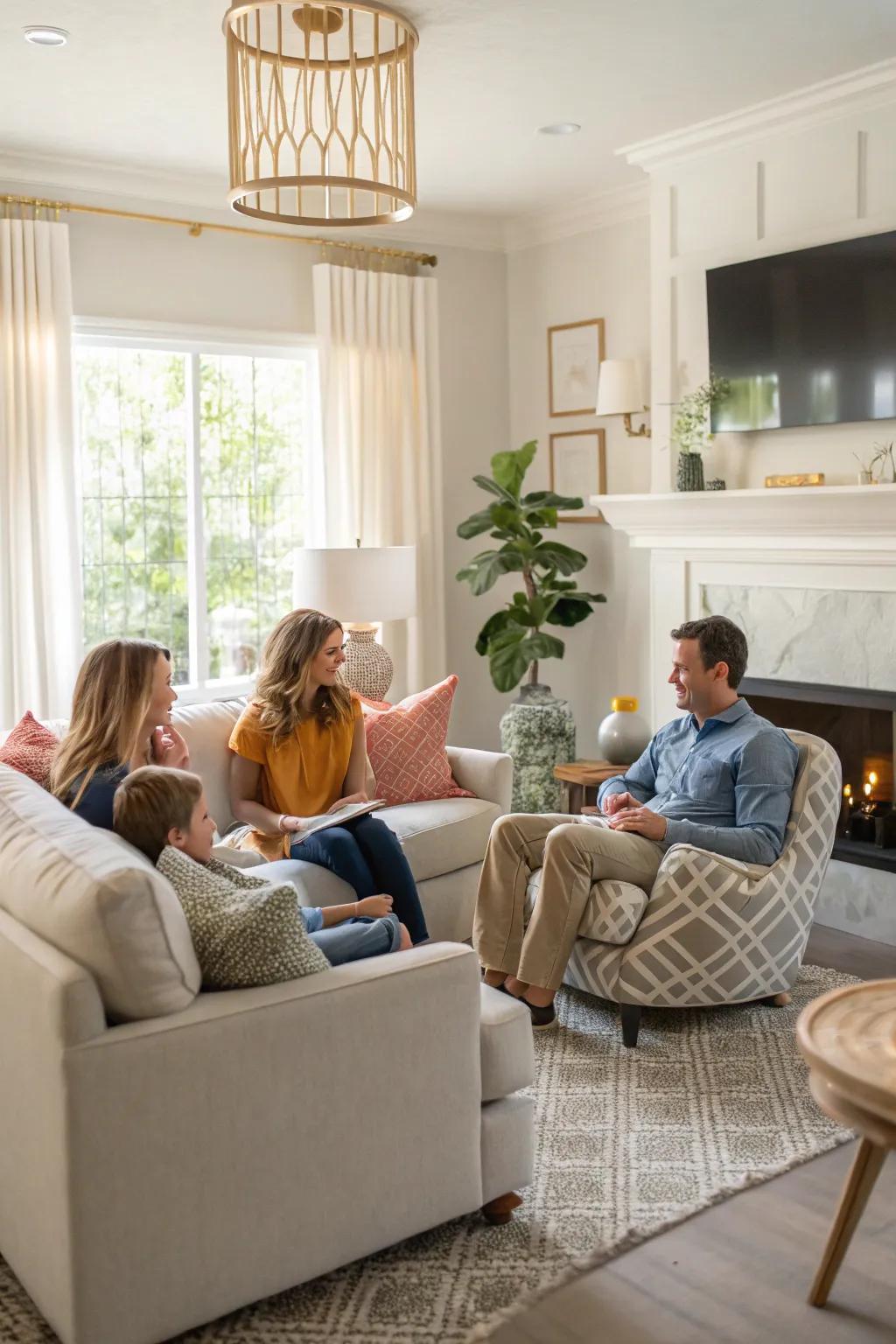 Incorporate the heart of home into your family images.