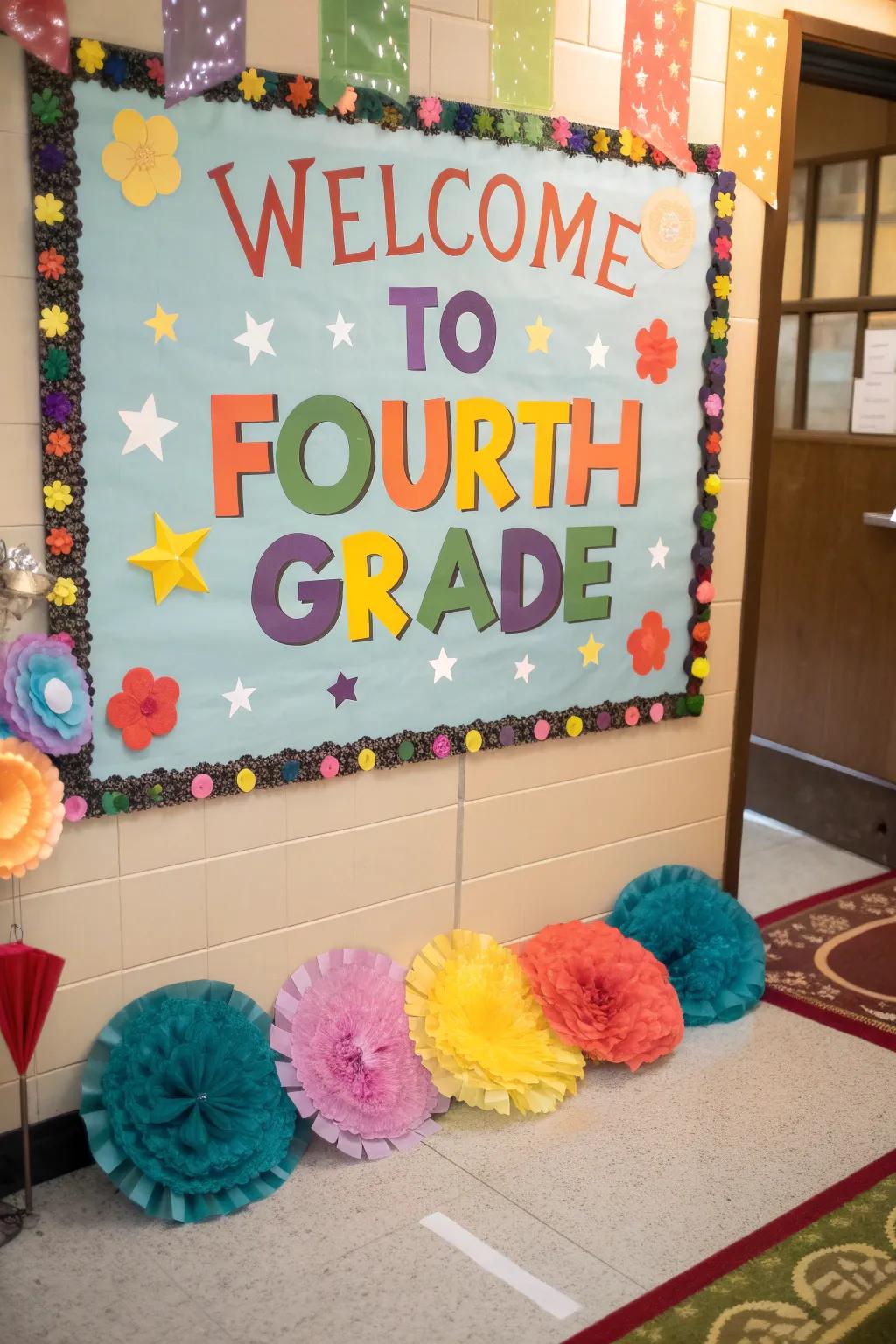 Greet your class with an explosion of color and warmth! #BackToSchool #WelcomeVibes