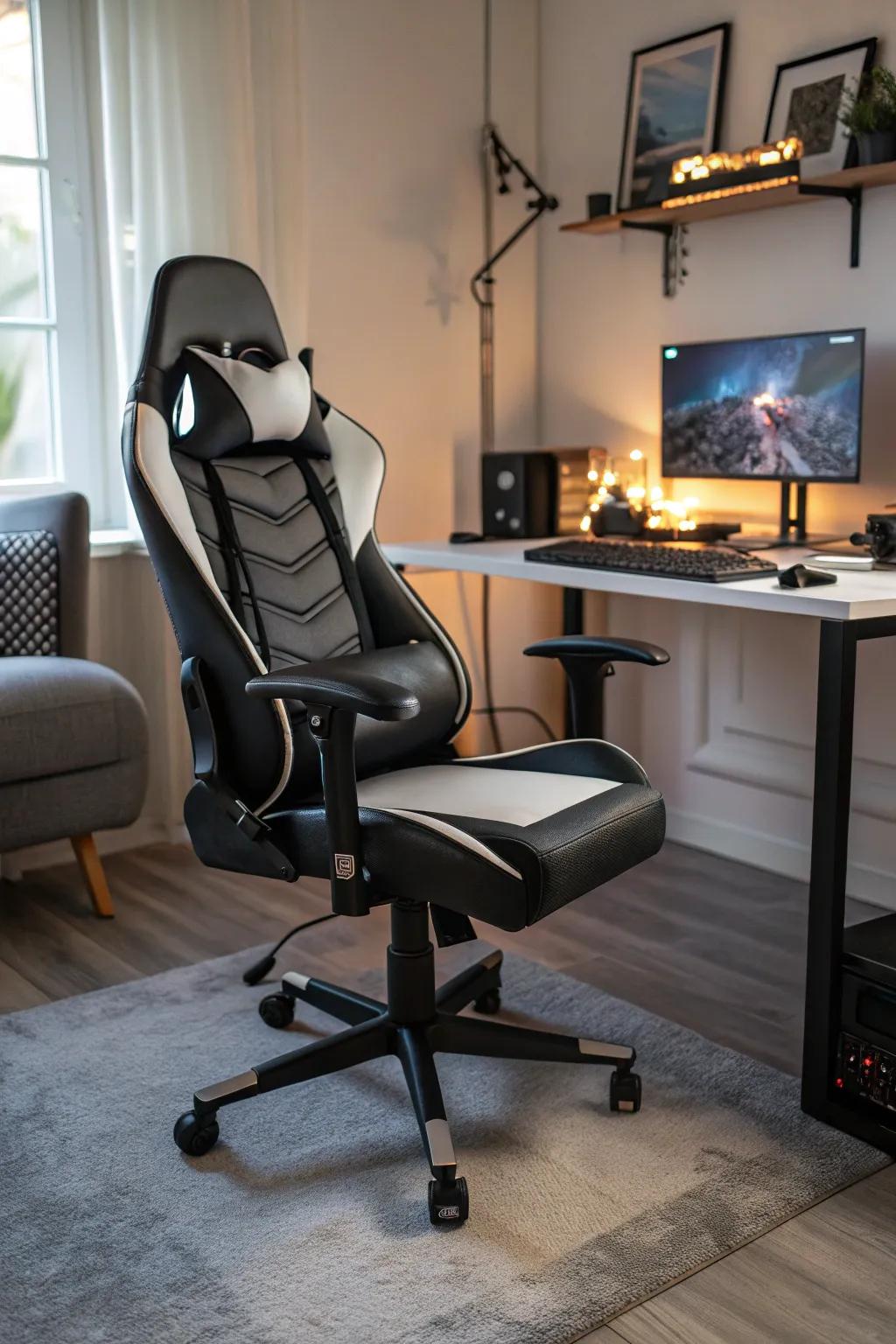Comfort is key when choosing the right chair.