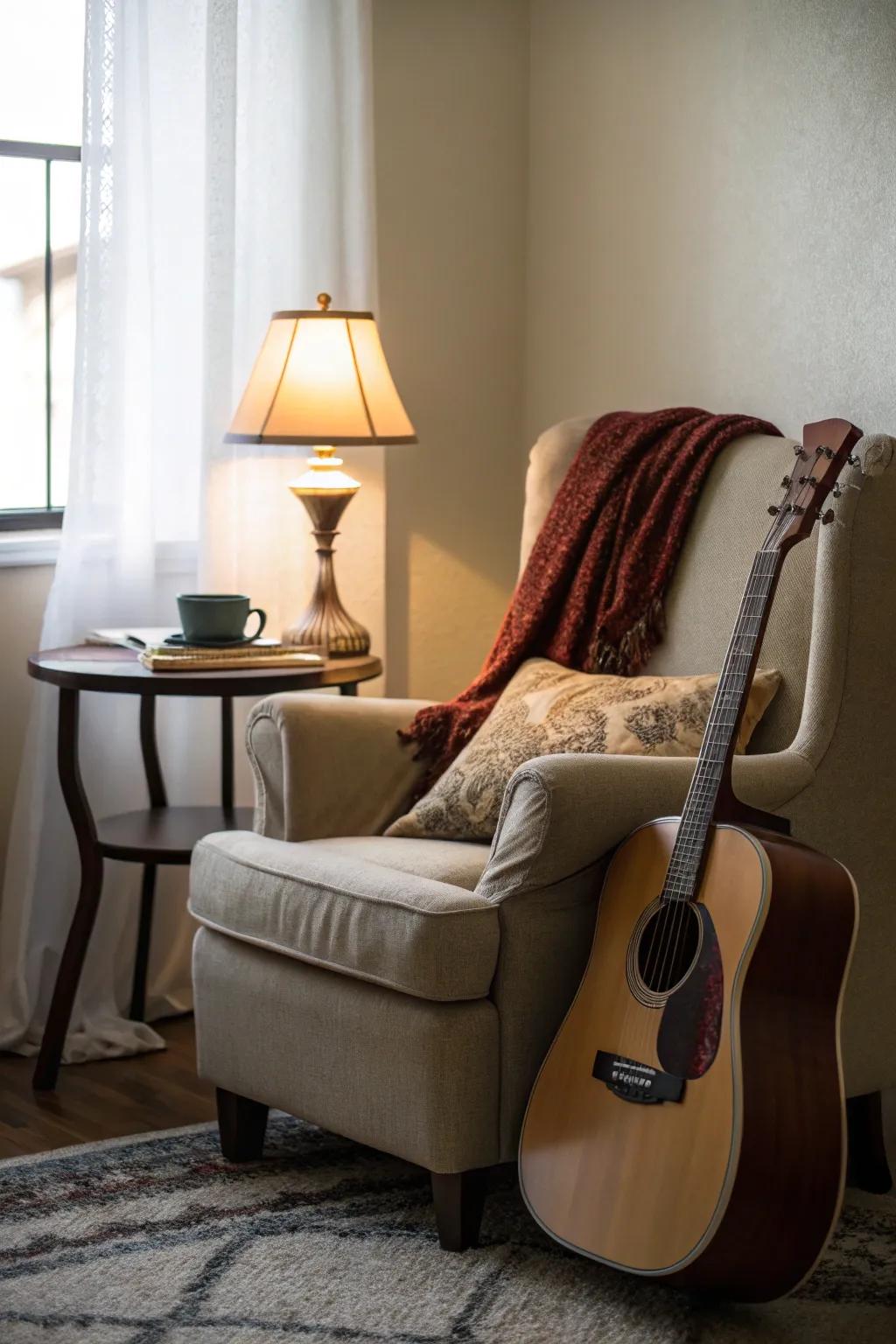 Relax and play comfortably.