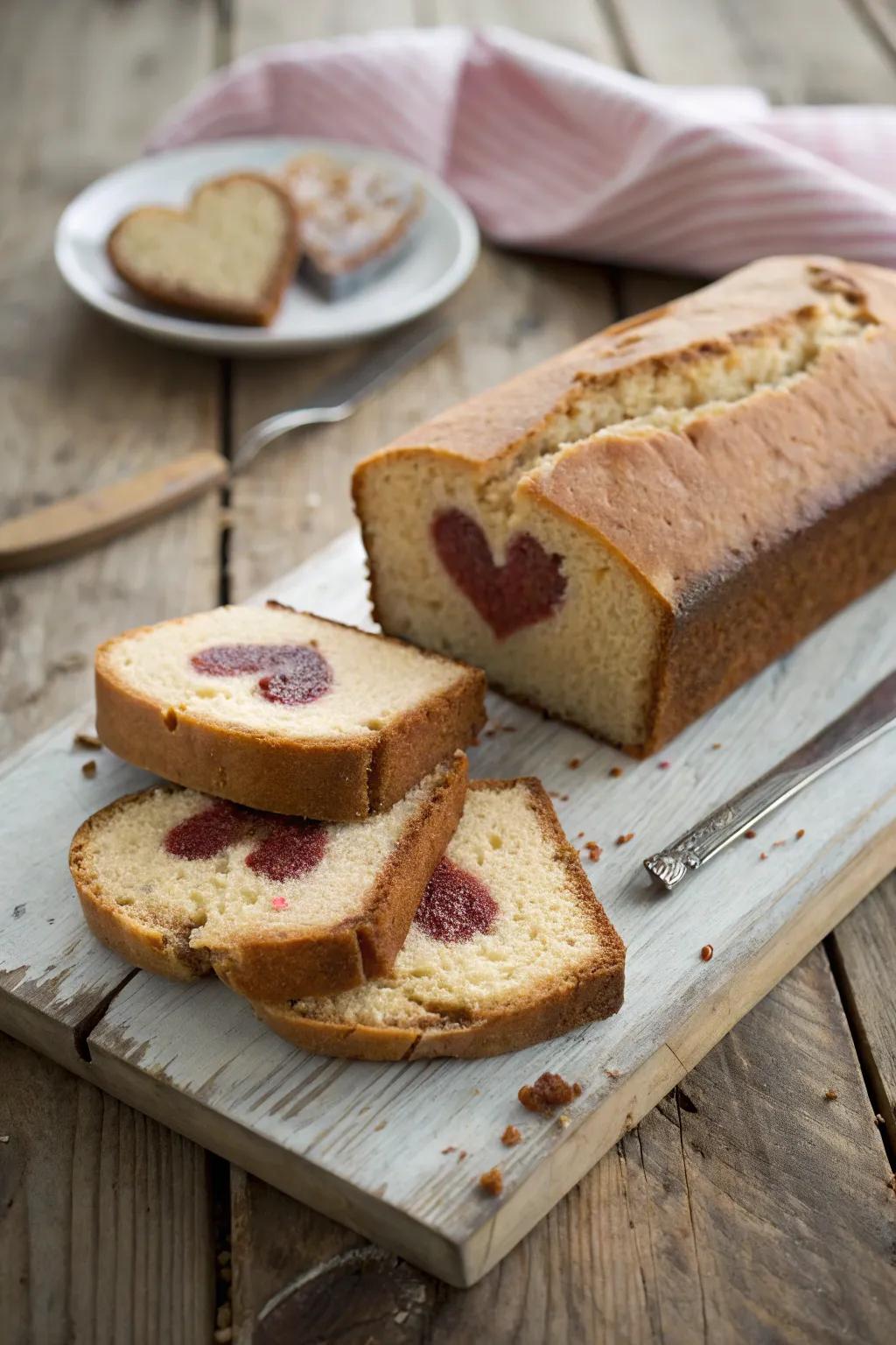 A truly heartwarming surprise with every slice.