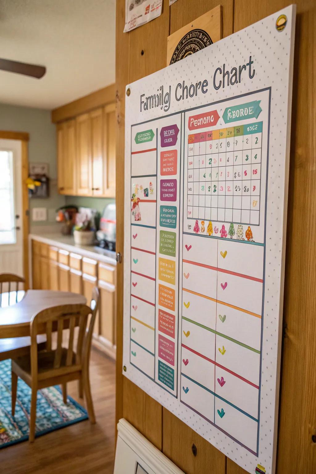 An attractive method to handle family duties successfully.