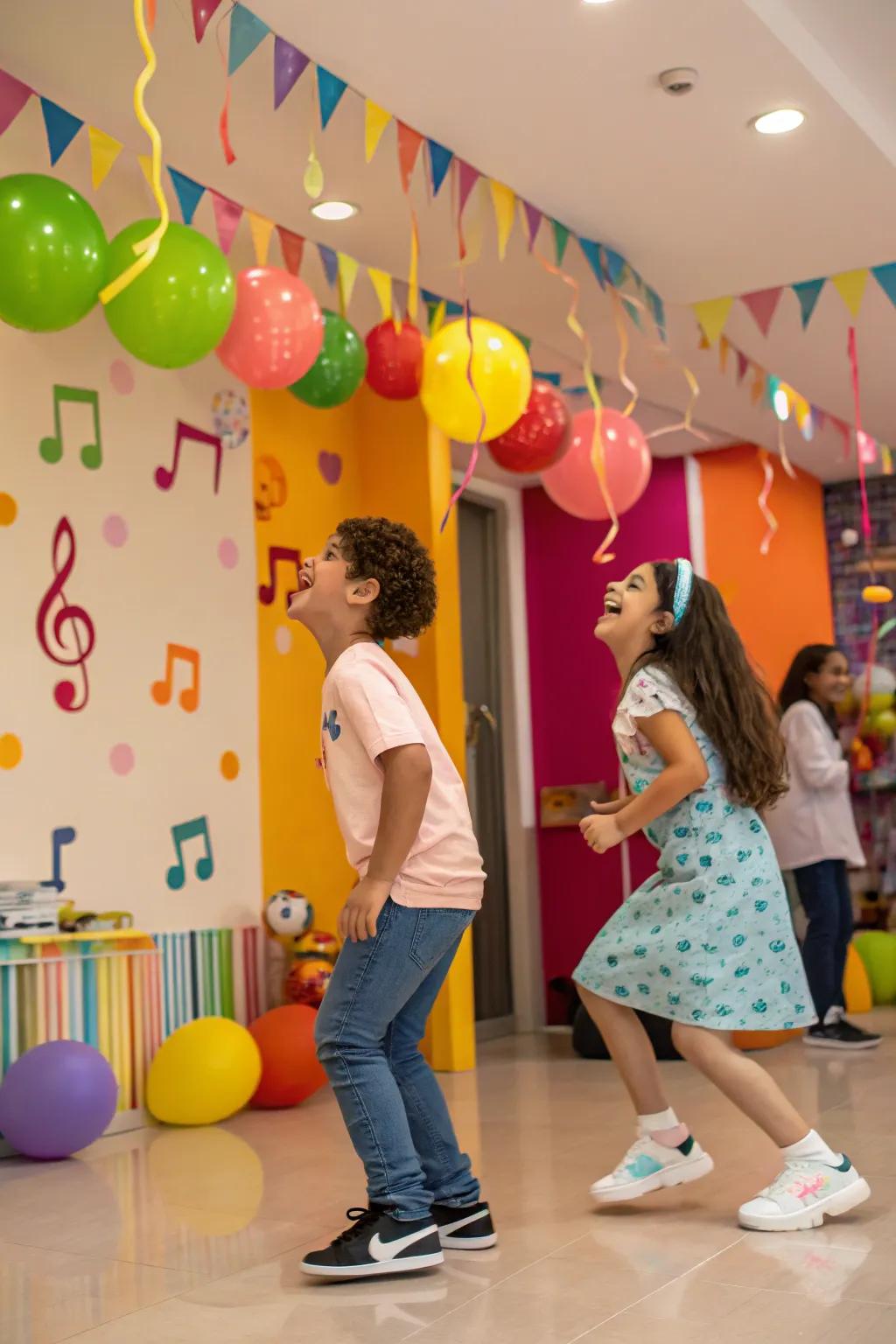 Dance parties spread happiness and vitality inside.