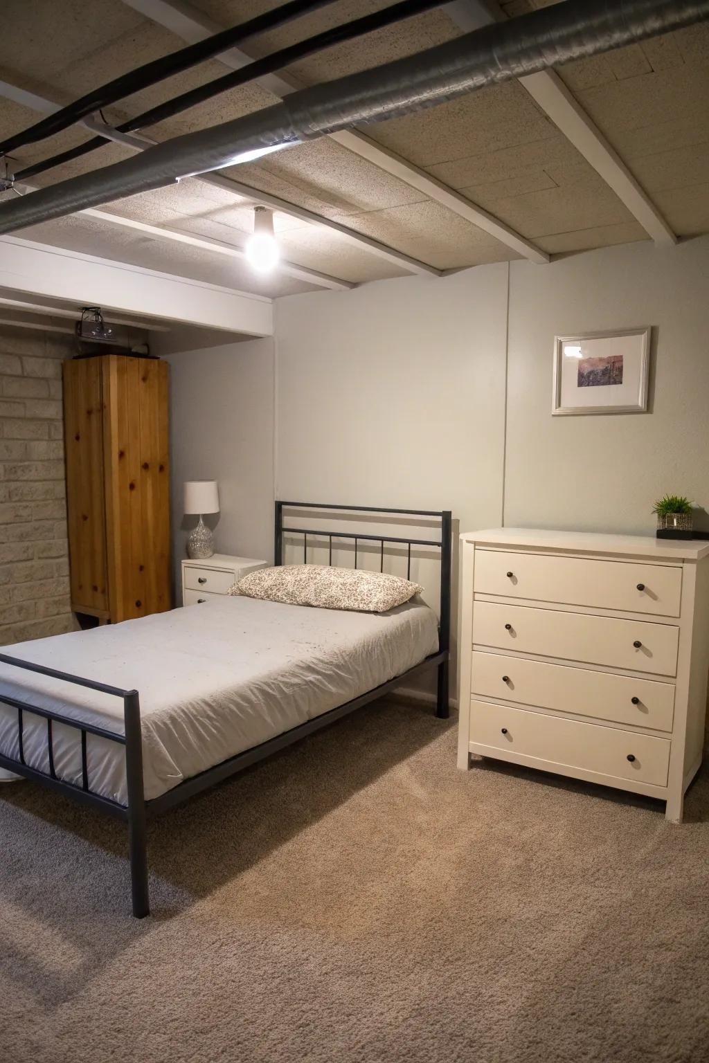 Enjoy the spacious atmosphere of minimalist design.
