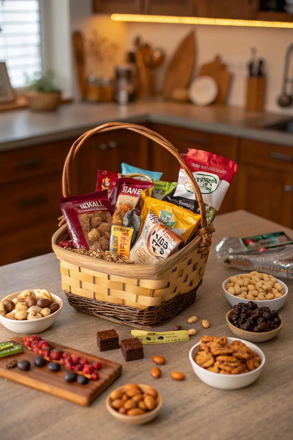 A snack supply kit for those busy parenting days.