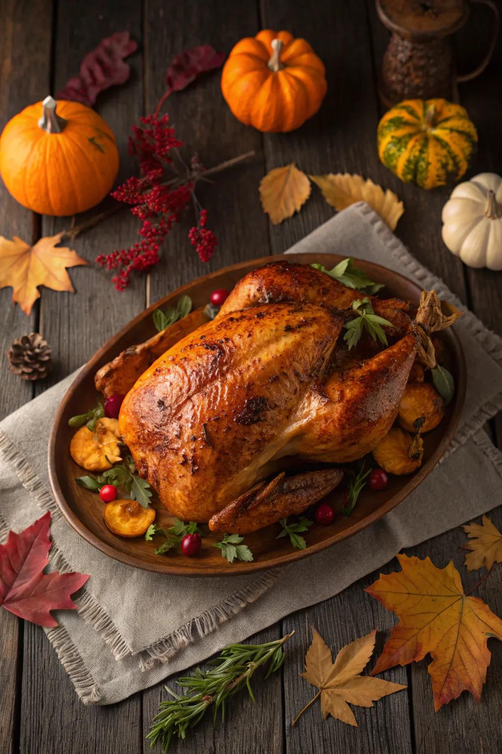 Grilled turkey offering smoky and delicious variations.