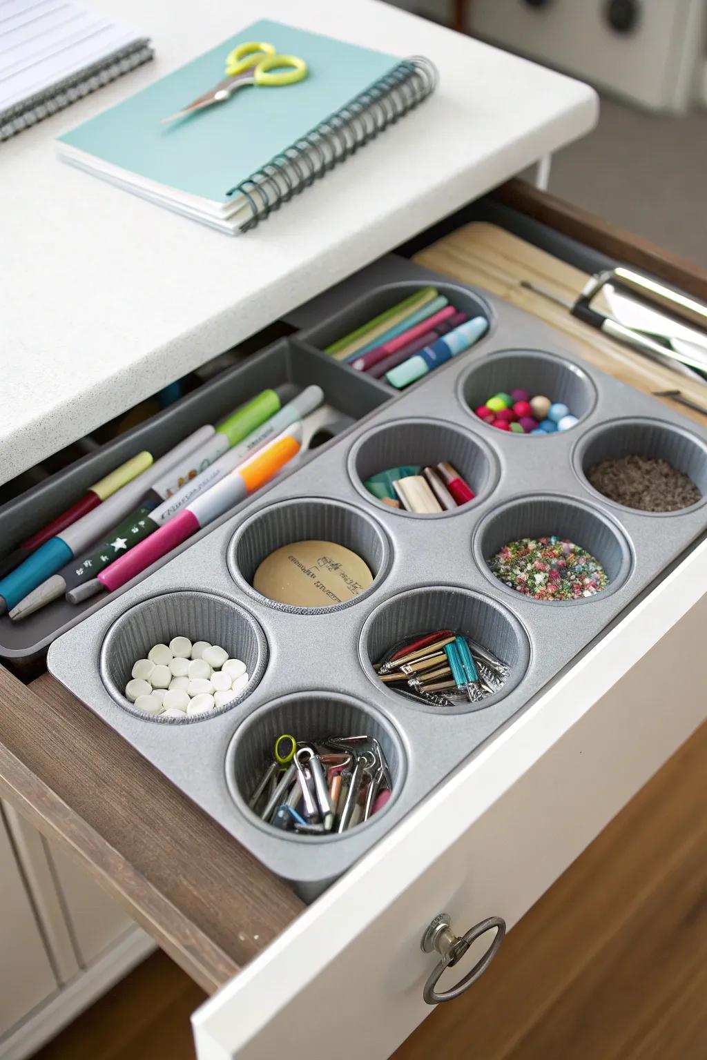 Redesigning domestic products fosters attractive and functional drawer storage solutions.