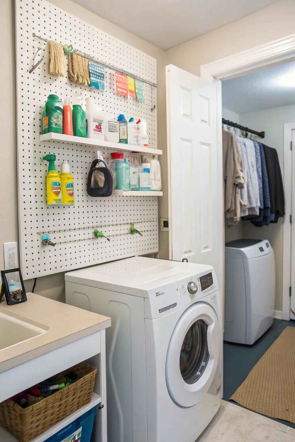 Make the most of space using vertical storage solutions.