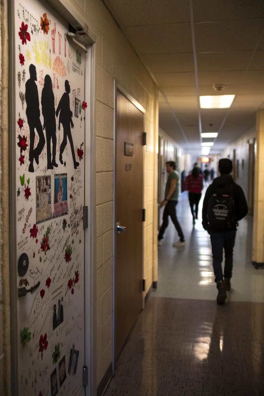 Bring your favorite TV shows to life with pop culture door decor.