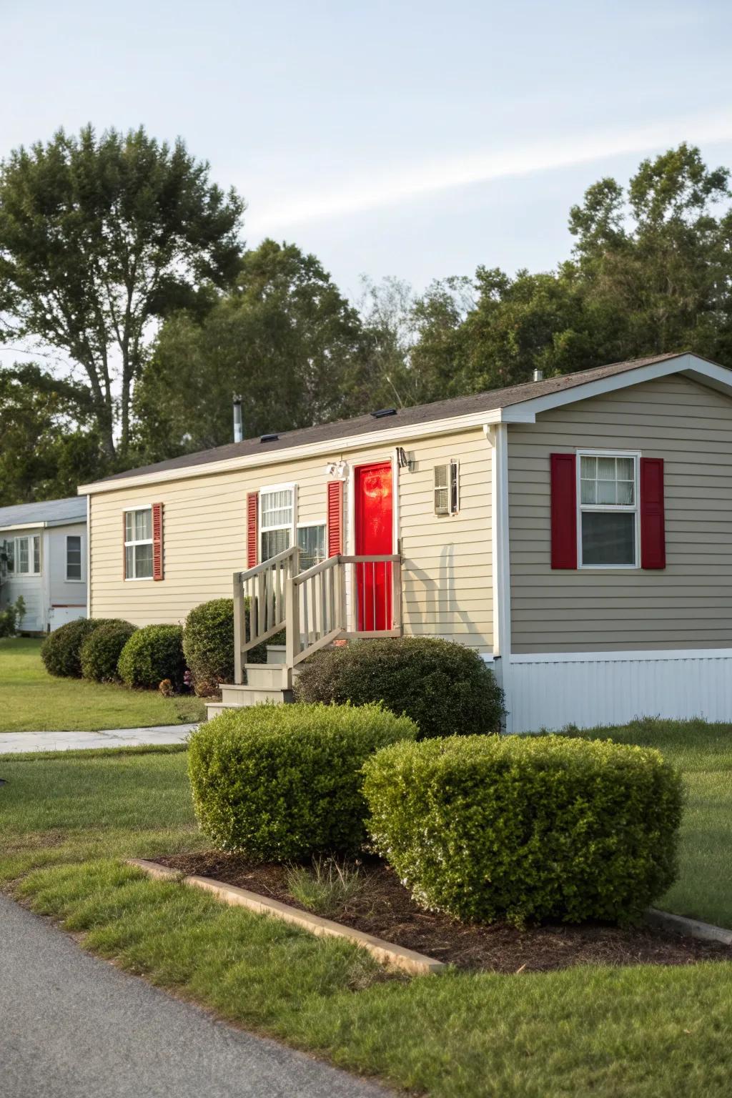 Dramatic touches help your mobile home distinguish itself with personality and appeal.