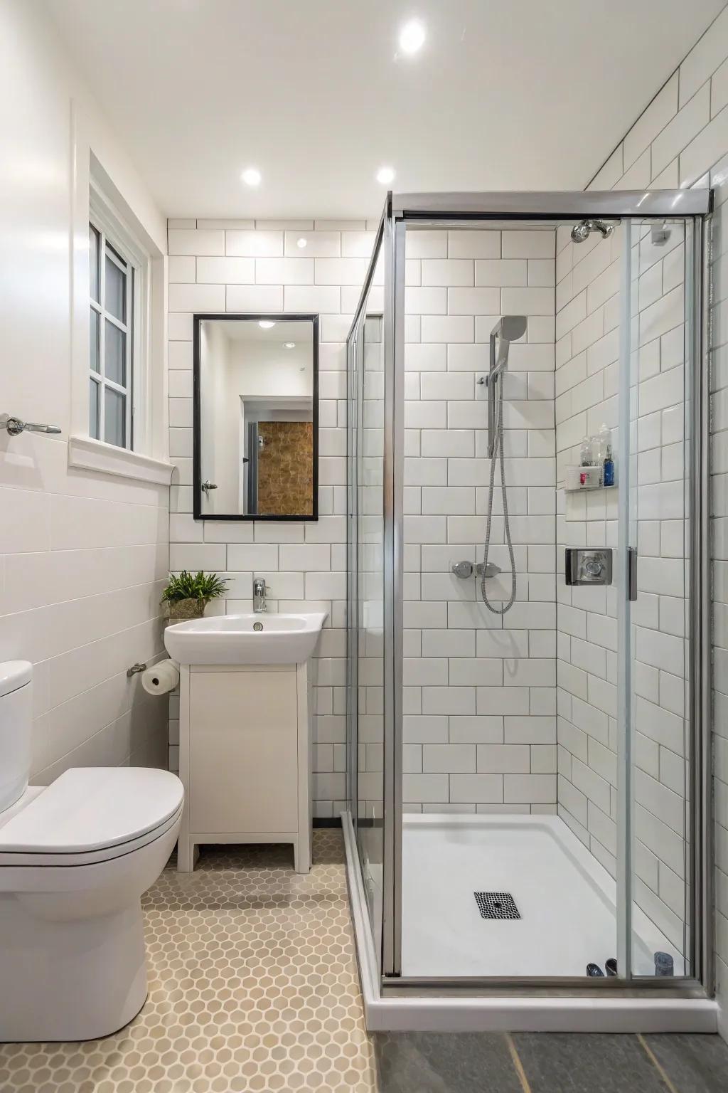 Conserve space with stylish glide boards.