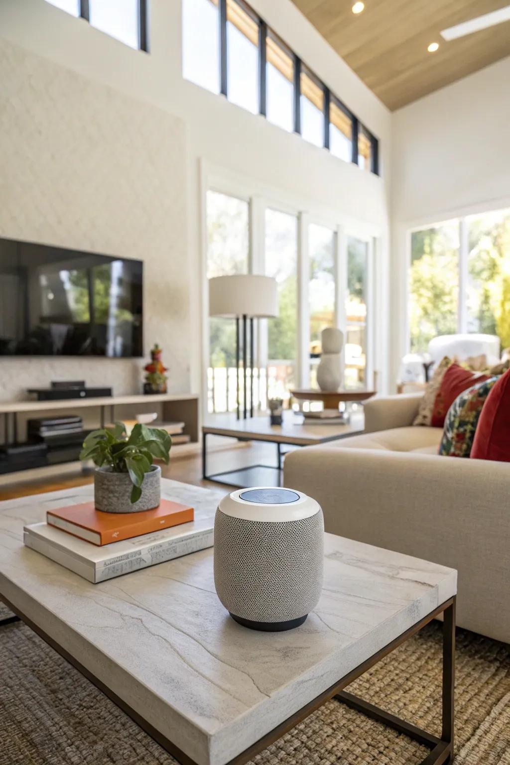 Improve your listening pleasure with intelligent speakers that respond to your voice.