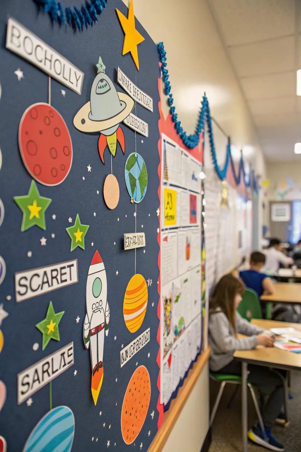 With space explorer labels, make everyone feel like they're part of the crew.