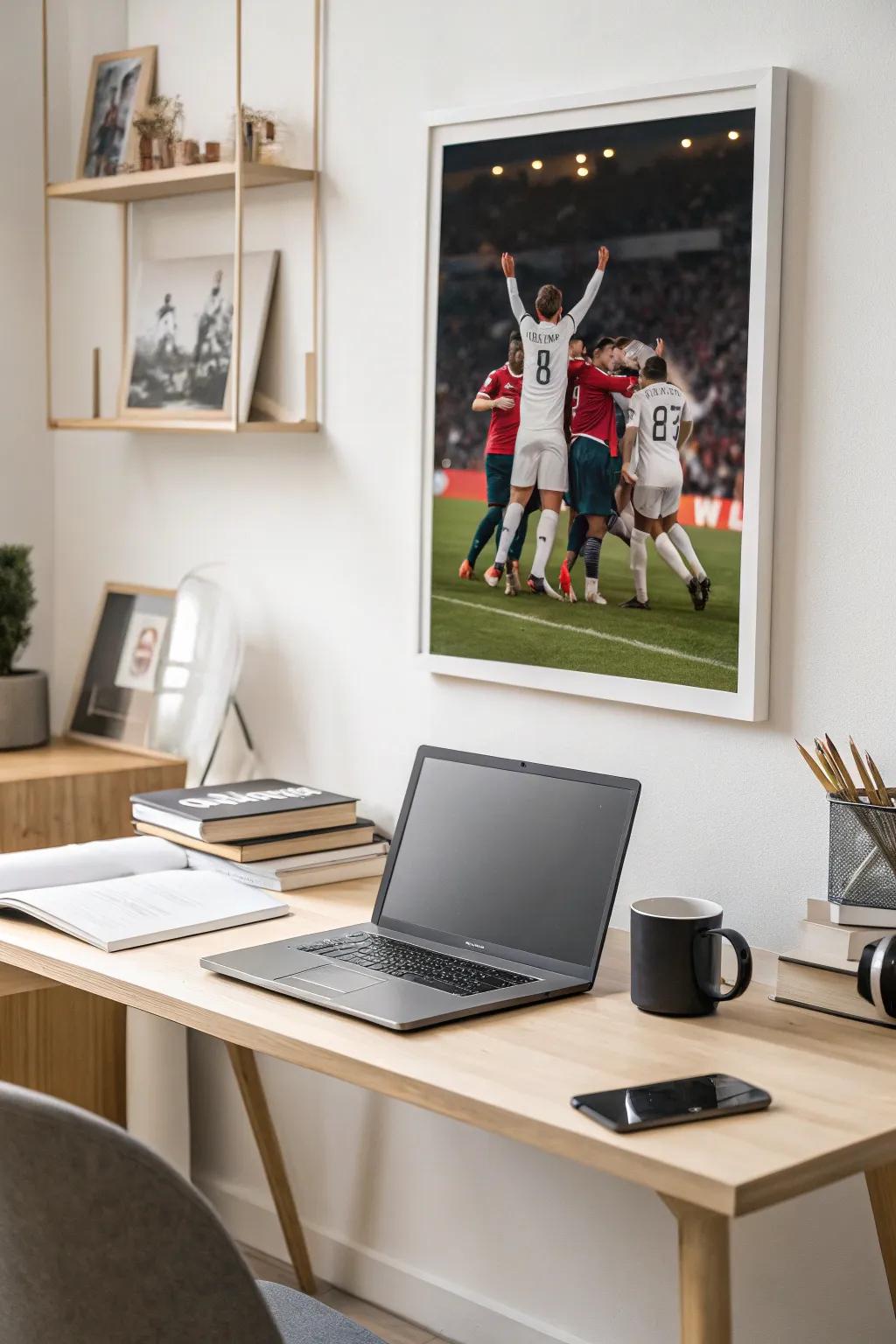 Celebrate unity through posters displaying unforgettable triumphs.