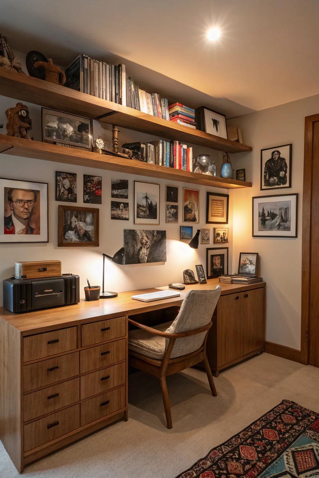 Personal collectibles give your streaming background a unique identity.