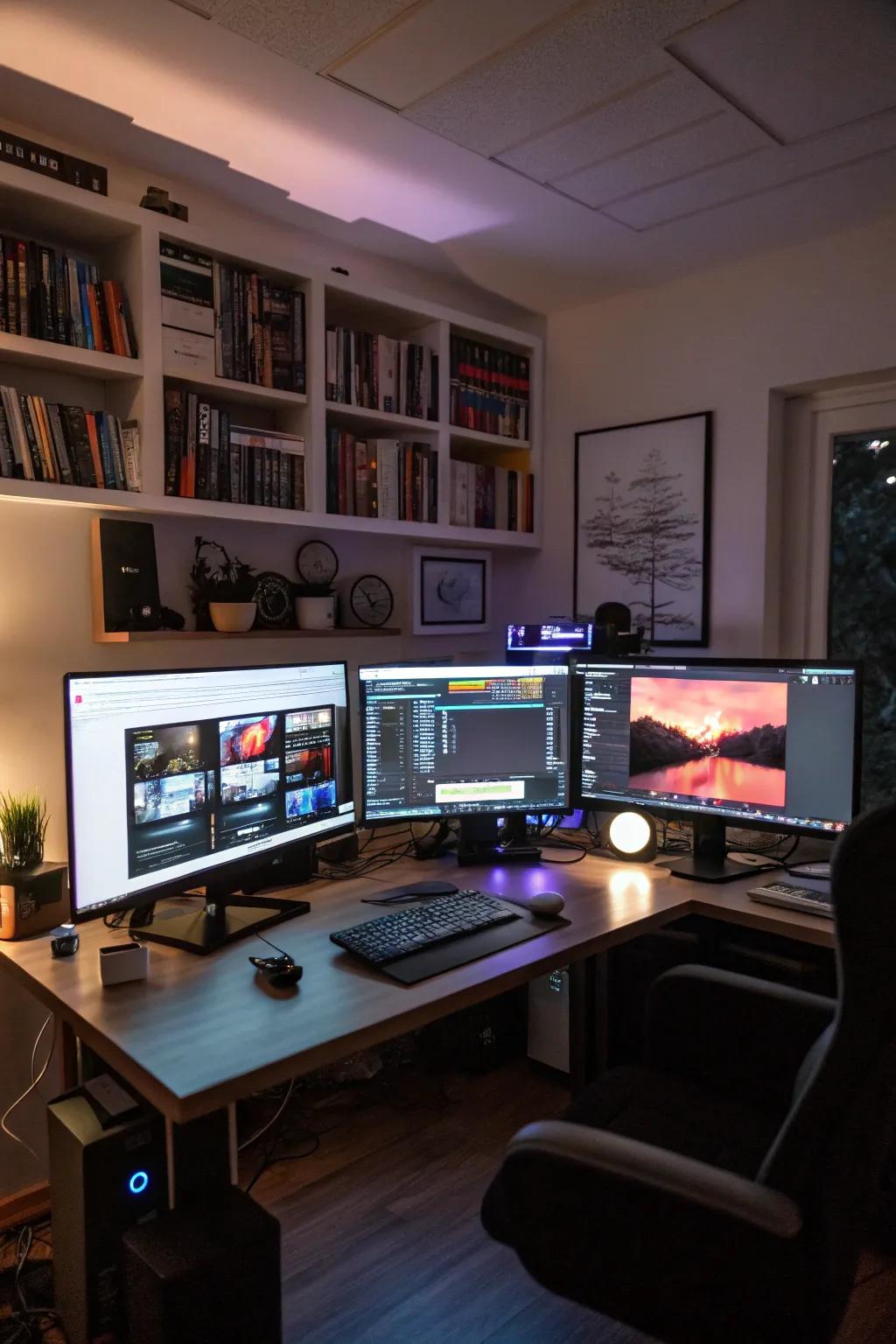 Broaden your creative capabilities with a multi-screen setup.