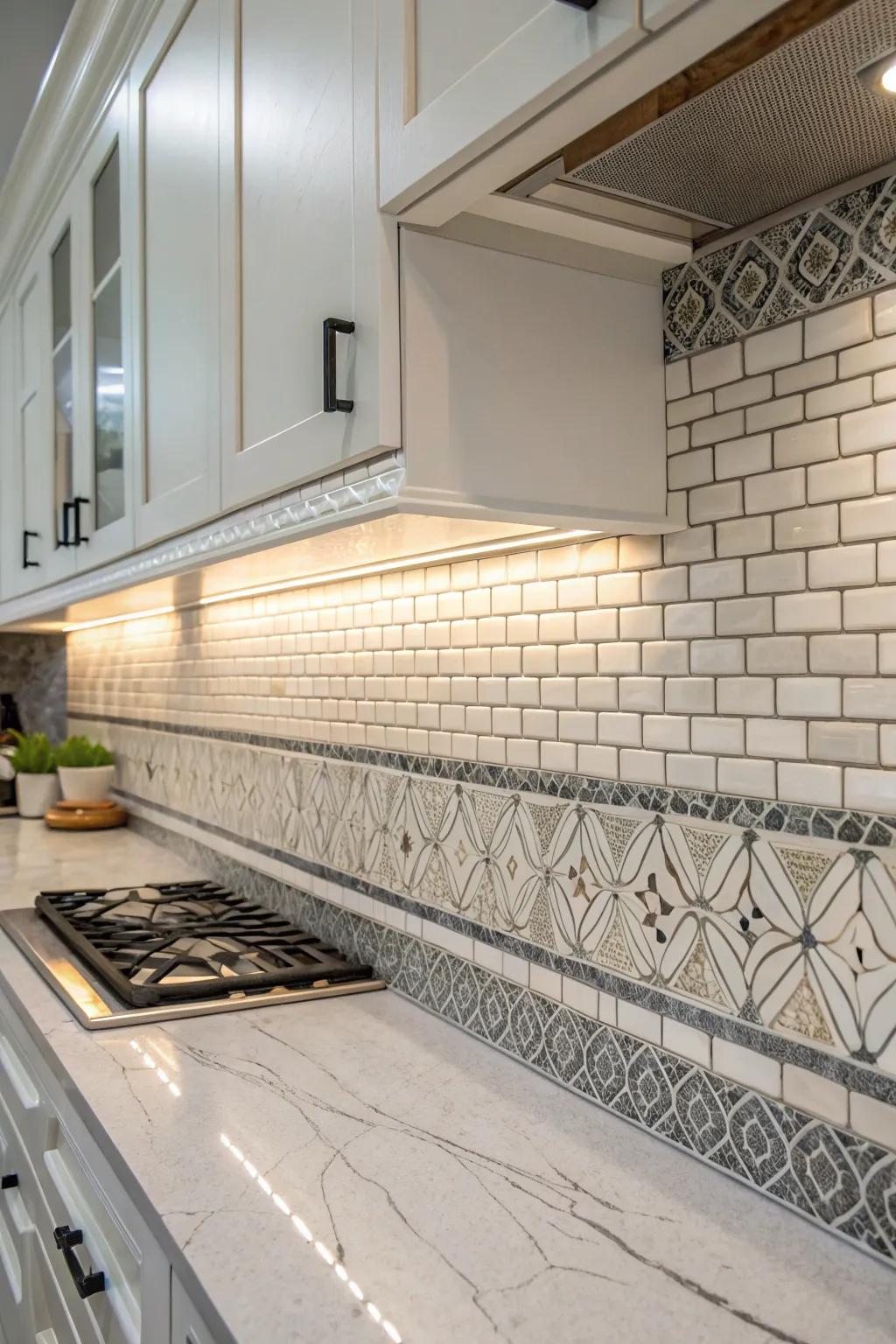 Fine line tiles offer a smooth transition, adding depth to your tiling projects.
