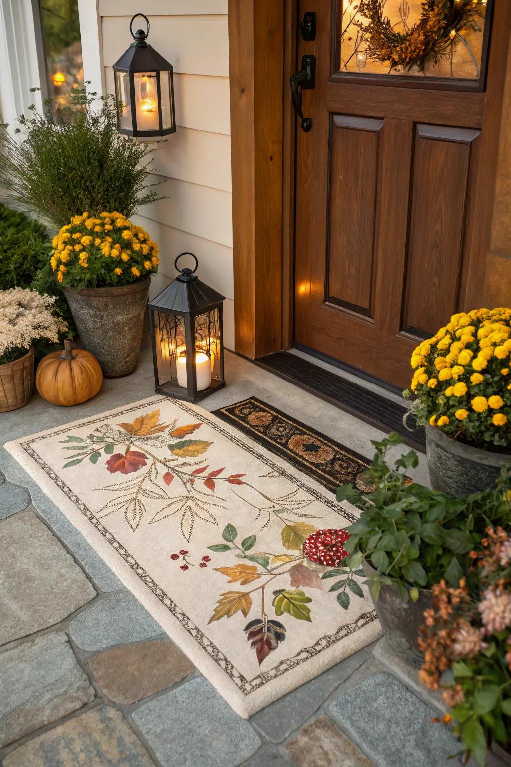 Celebrate the seasons with stylish surface covering designs.