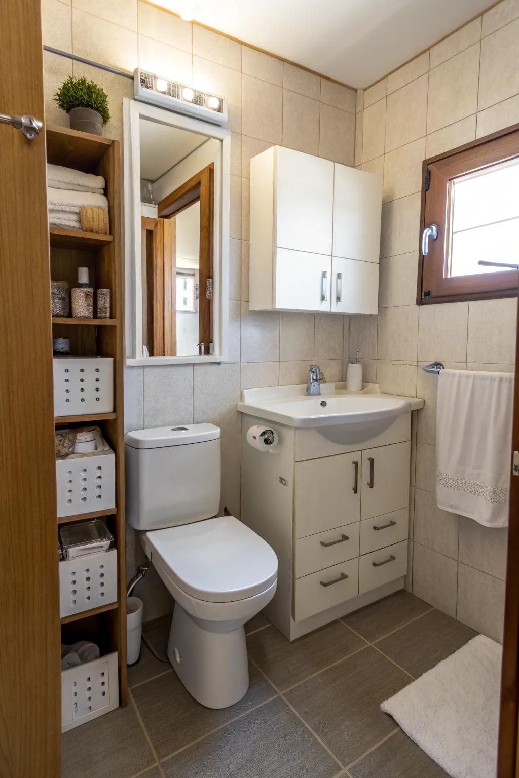 An efficient layout ensures a bathroom is both accessible and appealing.