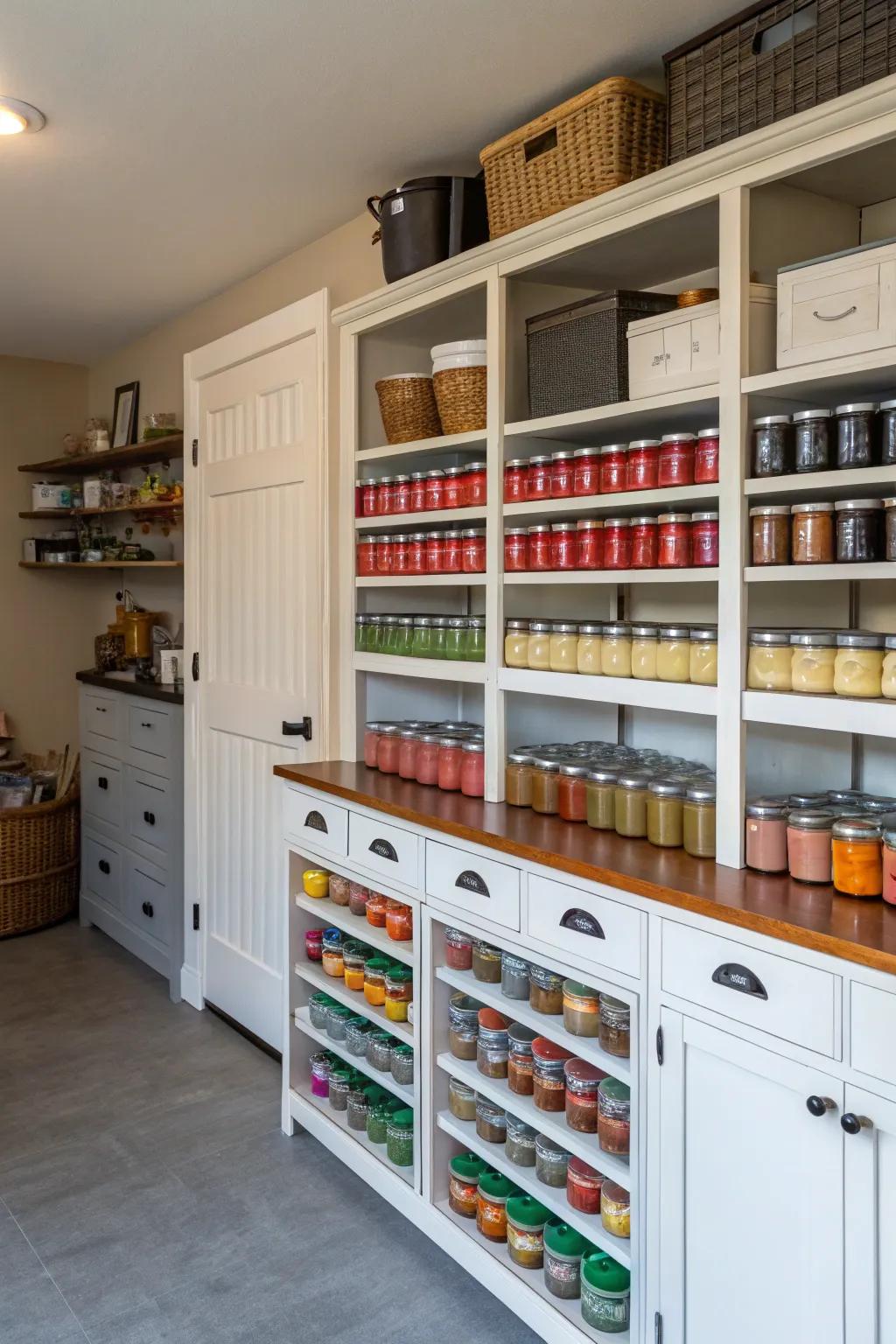 Tailor your stowing utilizing a varied mix of solutions.