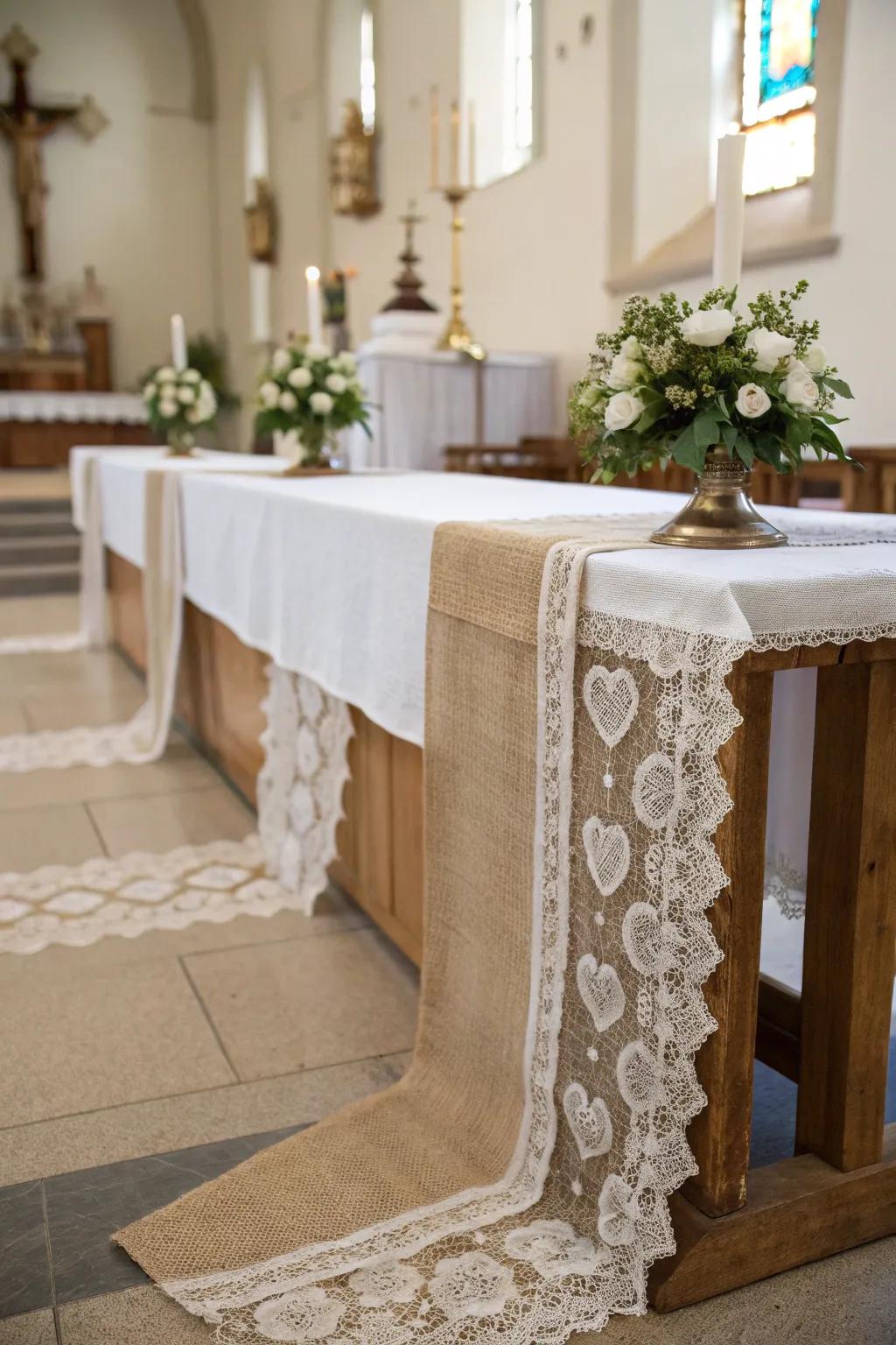 Unique table runners add character and charm to any table.