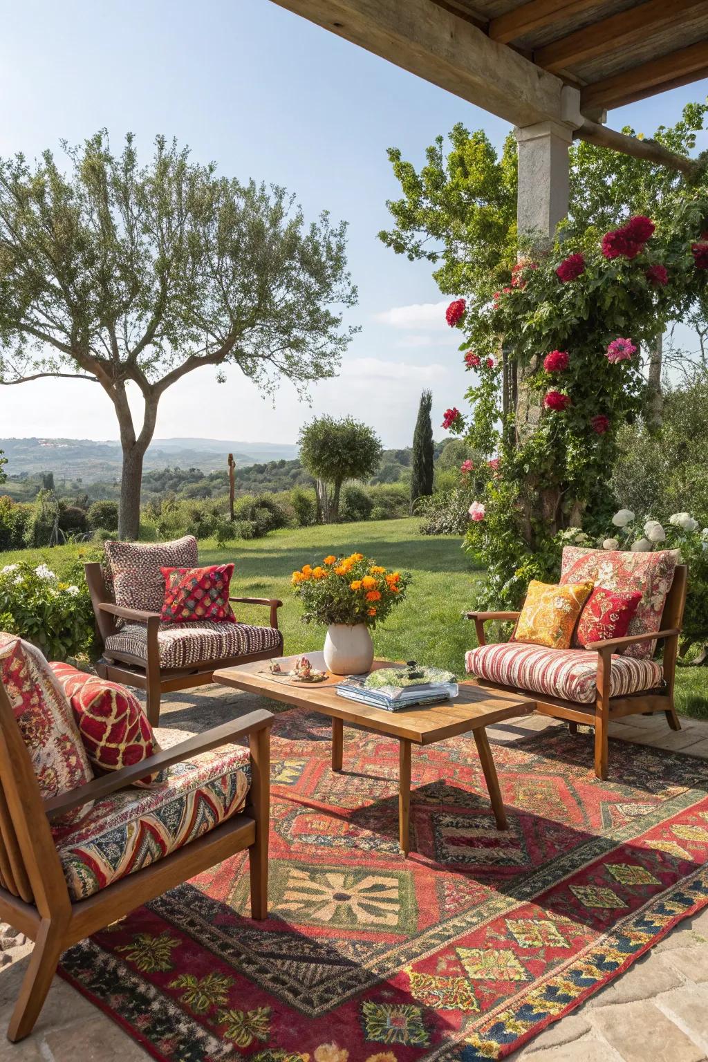 Bold patterns add personality and flair.