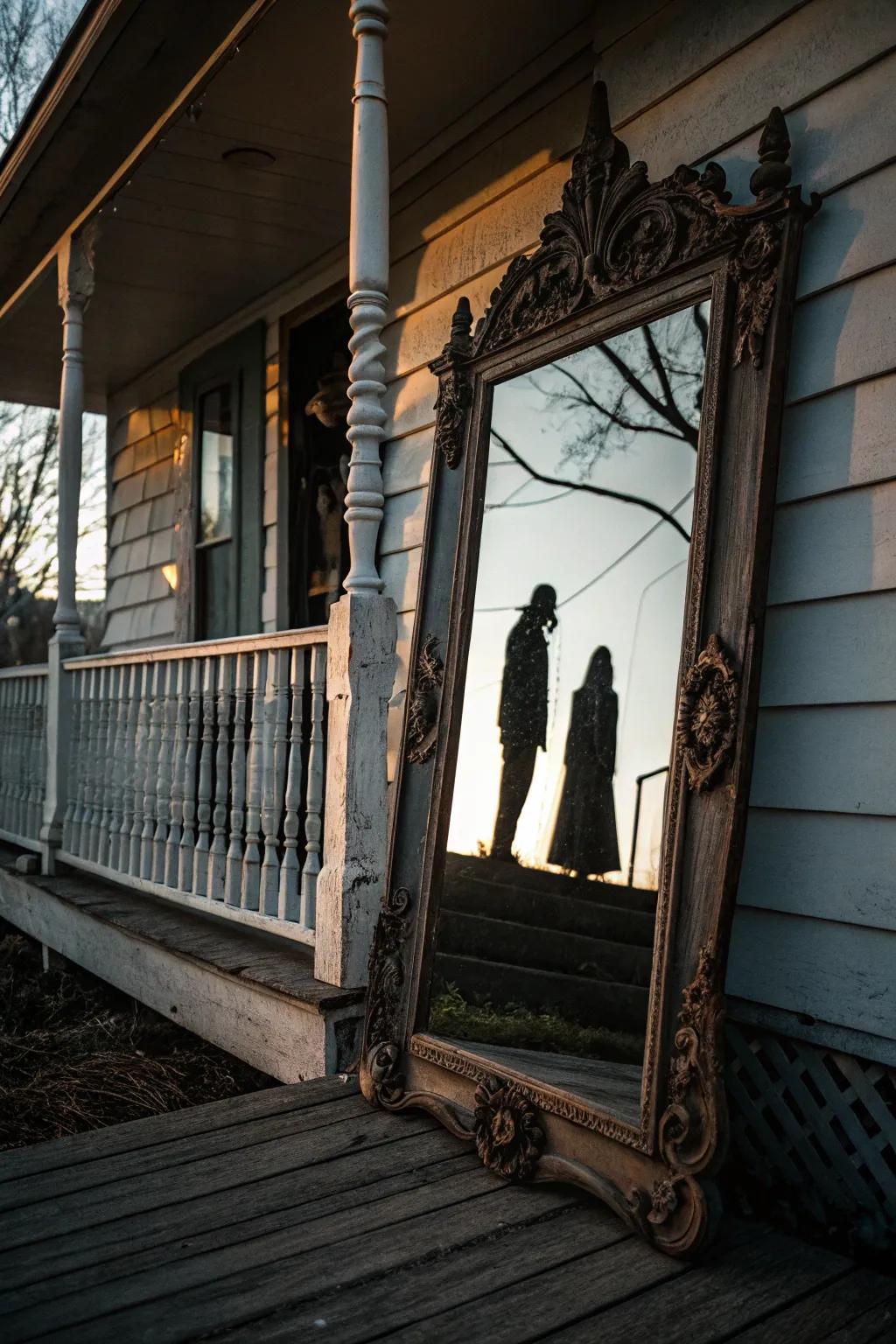 Mystical reflectors reflect an otherworldly vibe.