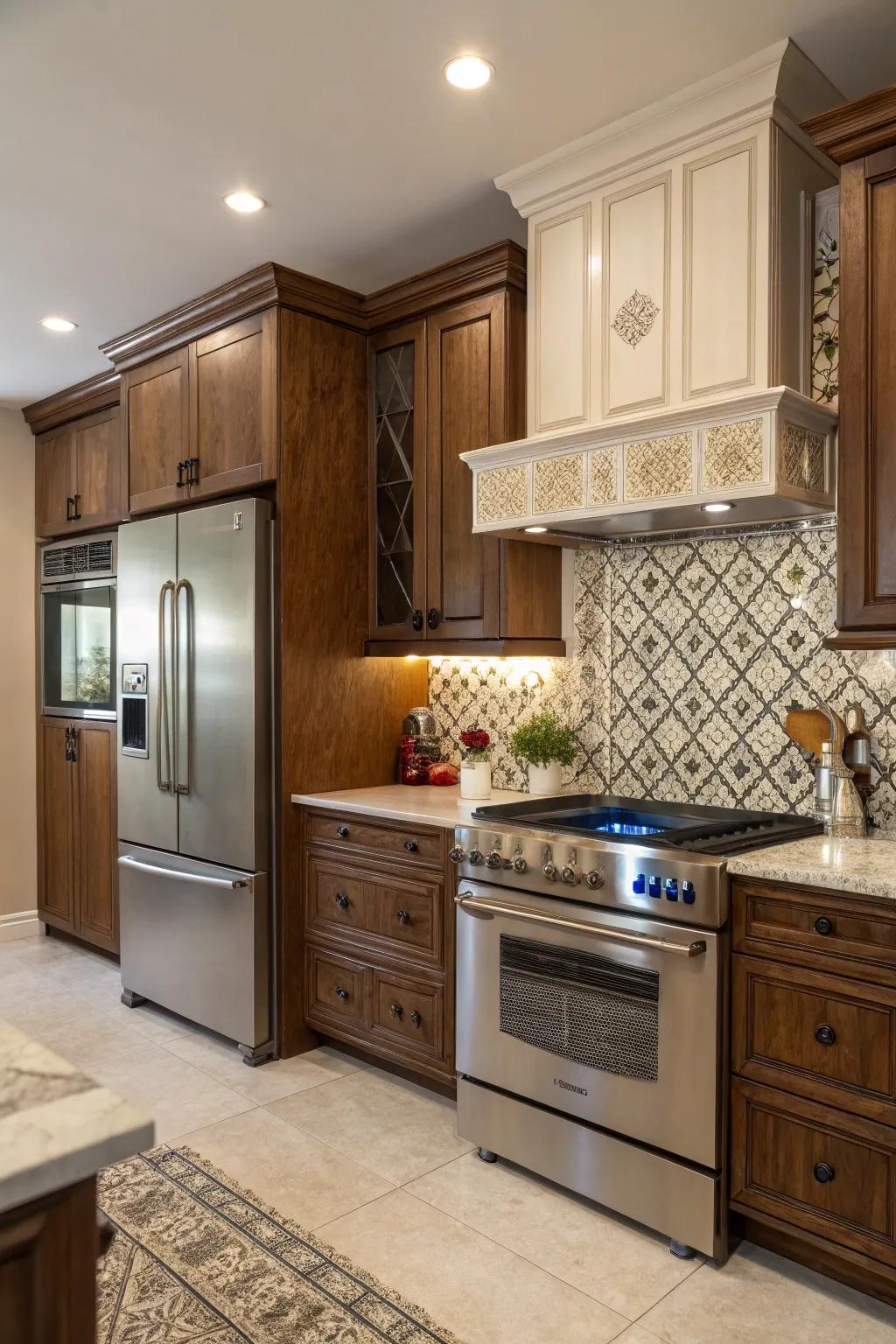 A harmonious fusion of modern convenience and traditional charm.