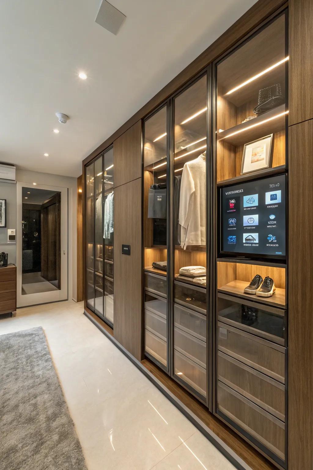 Smart technology offers modern convenience.
