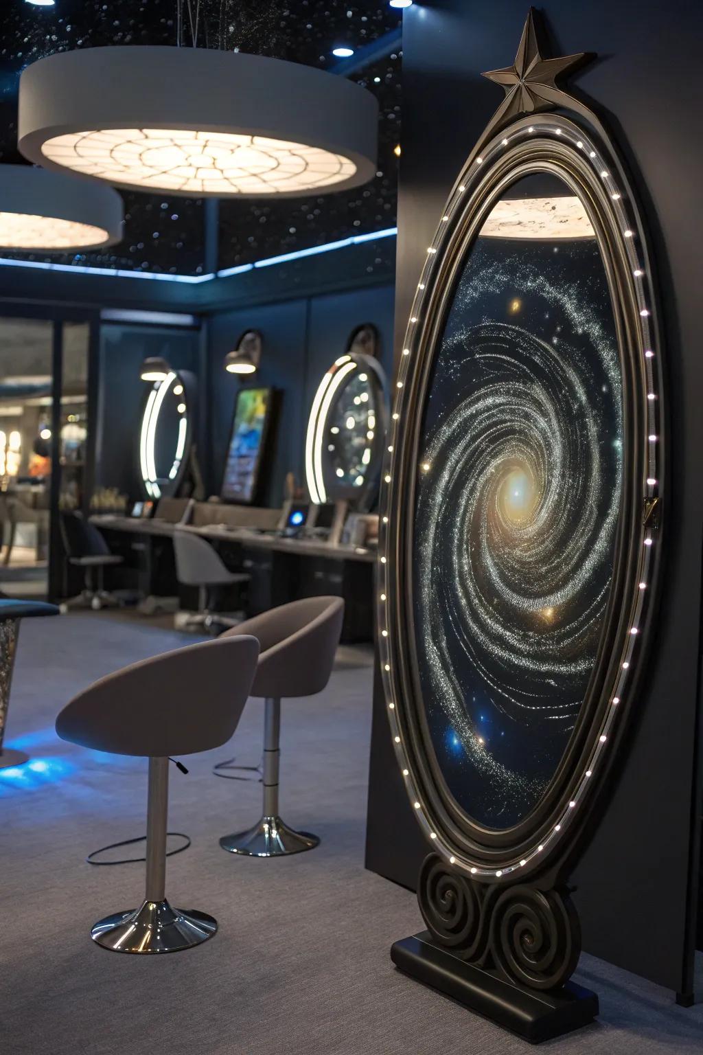 Cosmic scenes provide a window into the galaxy.