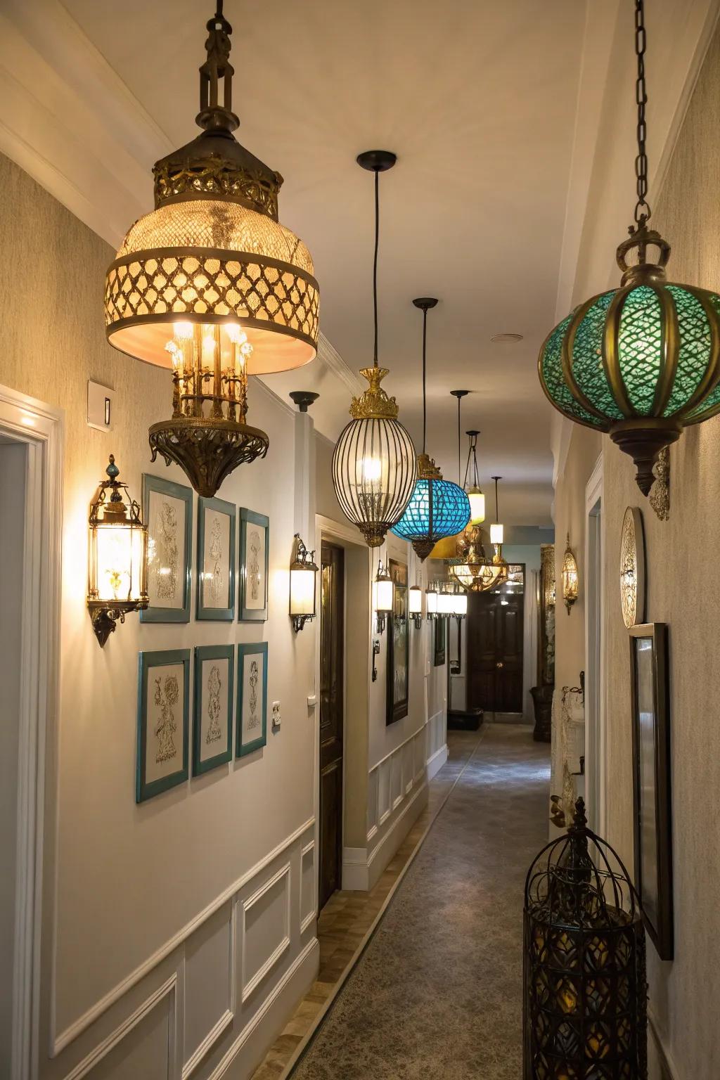 Diverse apparatuses maintain the capacity to infuse persona into slender hallways.