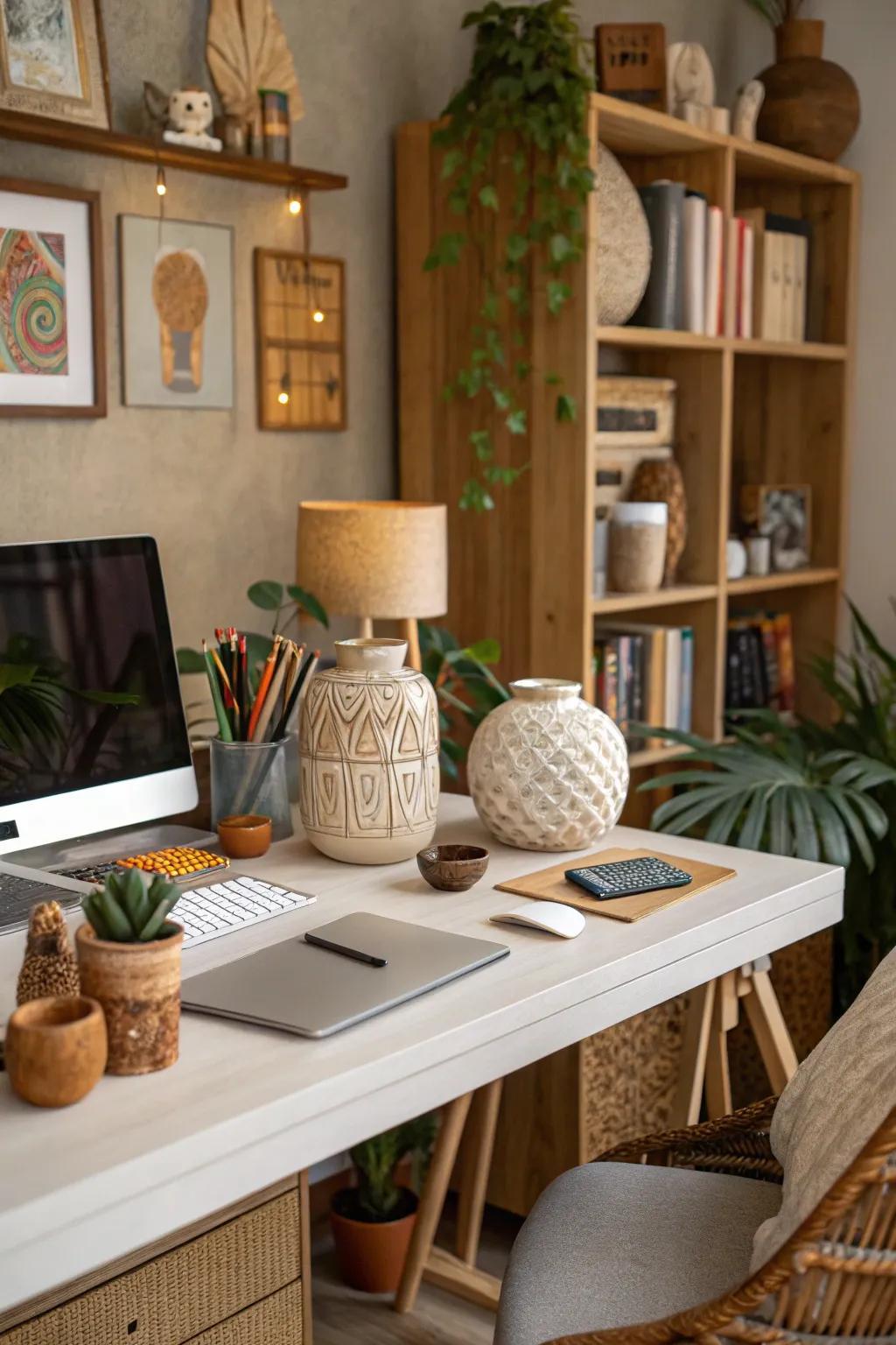 Show your style with handcrafted decor.