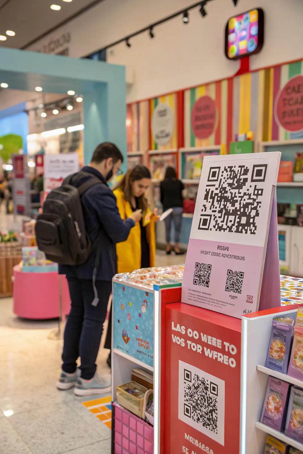 QR codes offer an innovative way to engage customers and provide instant information.