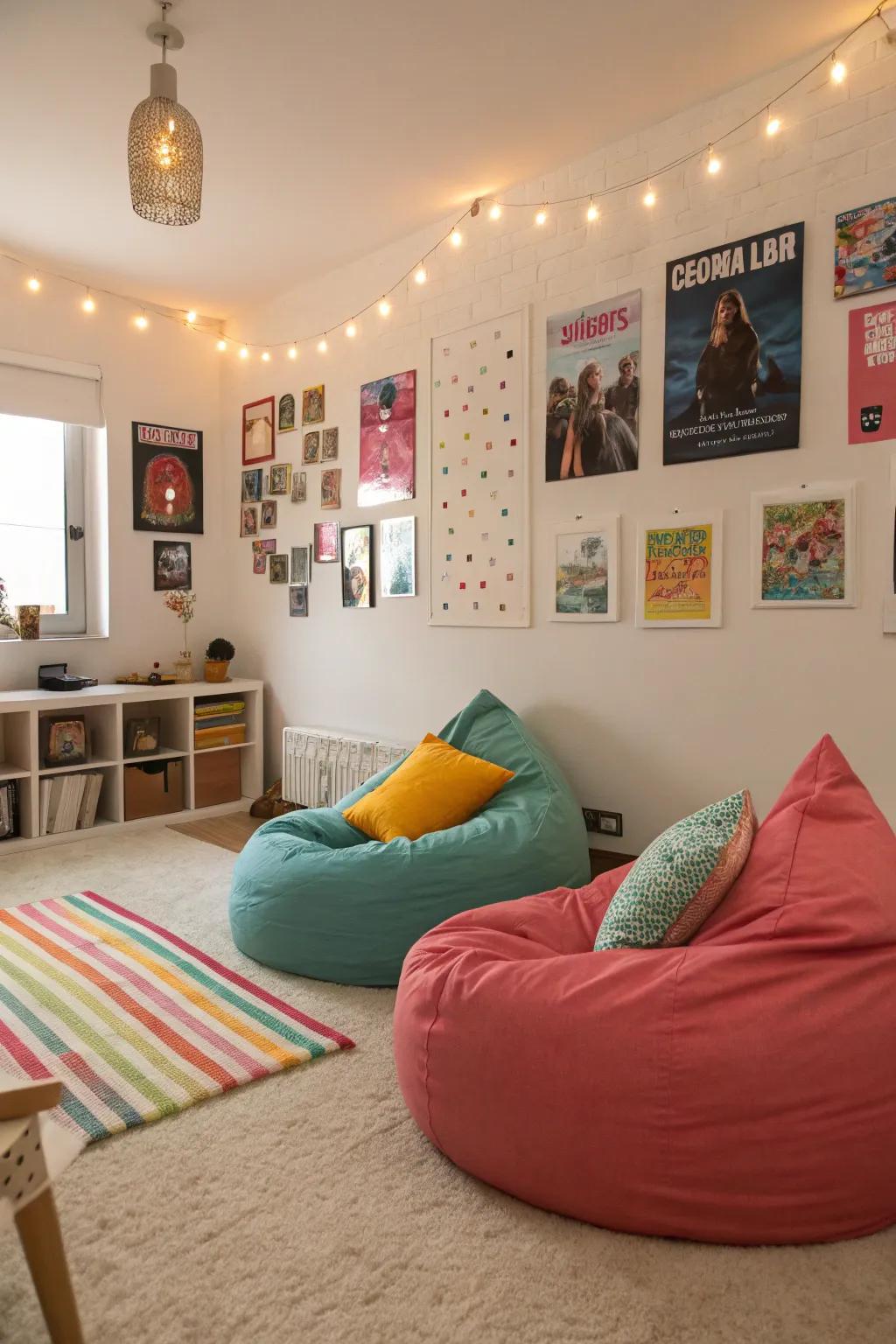 A relaxing spot offers a perfect location to relax and hang out.