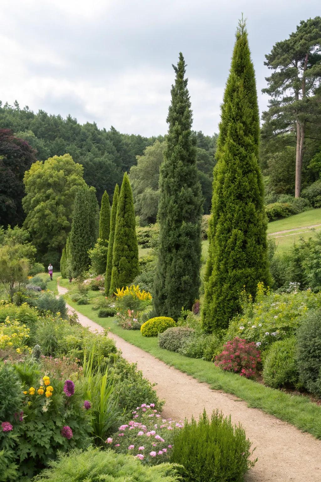 Opt for Arborvitae for a stunning and eco-conscious garden.