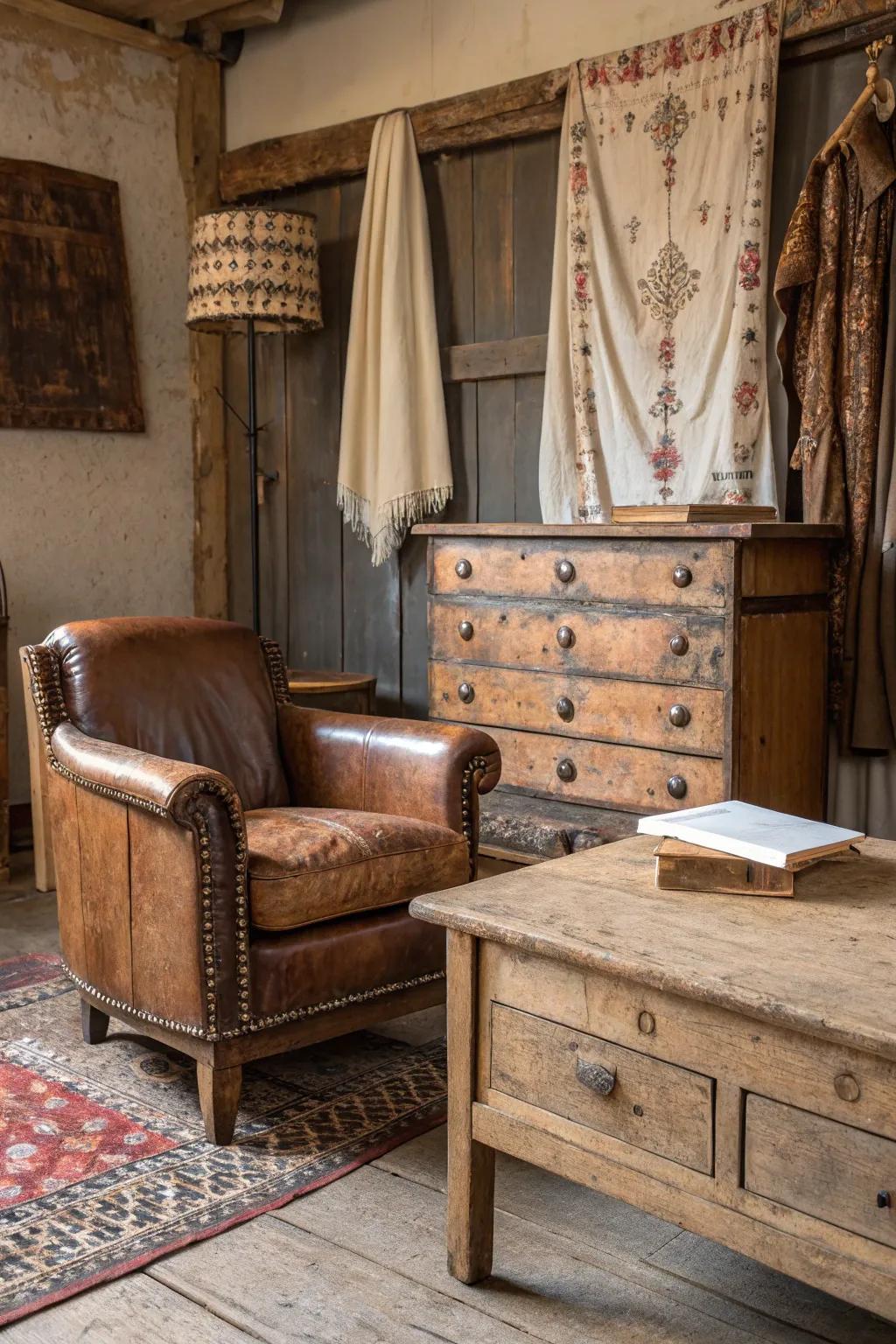 Finishes add character.