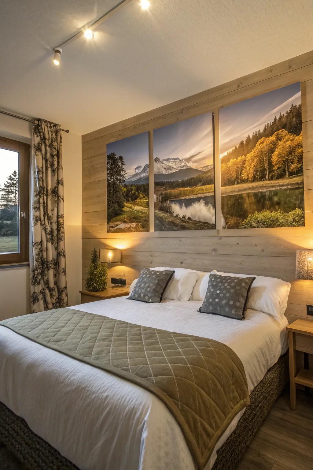 Nature views give a quiet escape in your bedroom.