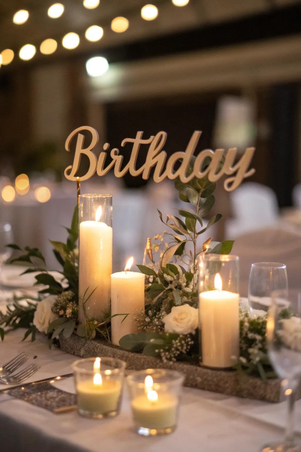 Personalized centerpieces that truly capture the spirit of the celebration.